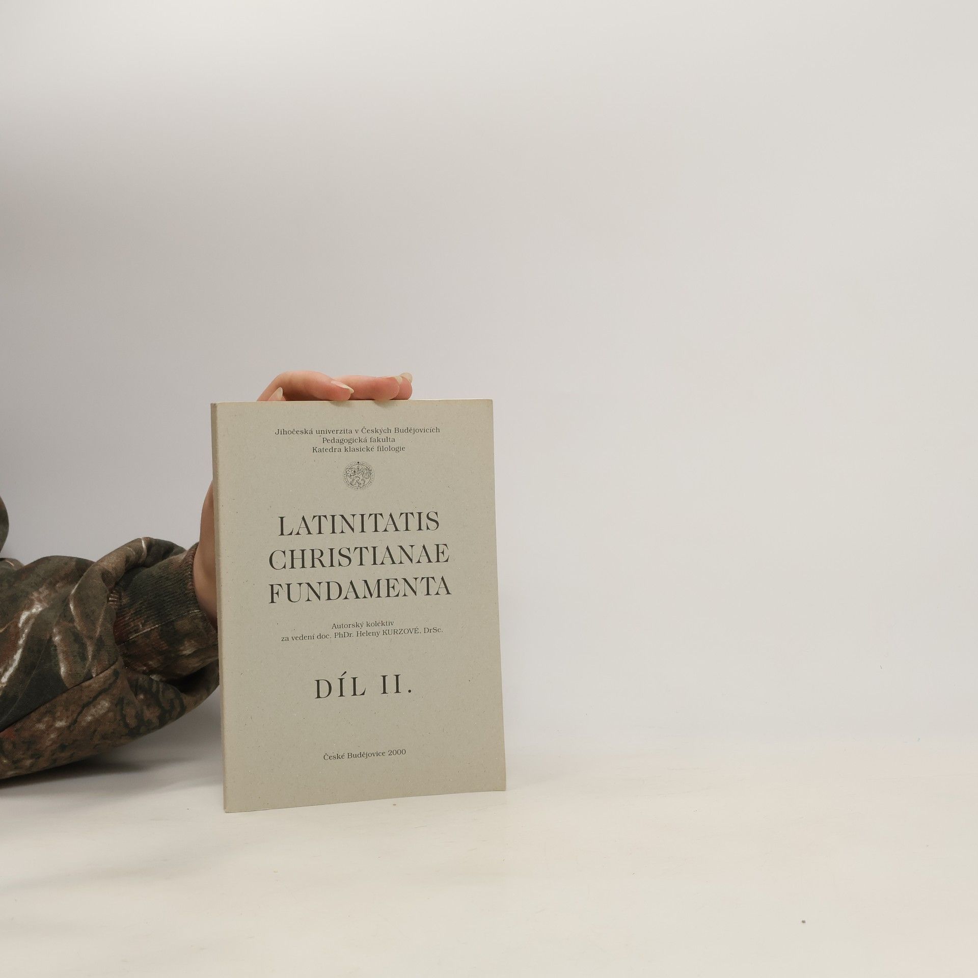Karel Flossmann Latinitatis christianae fundamenta