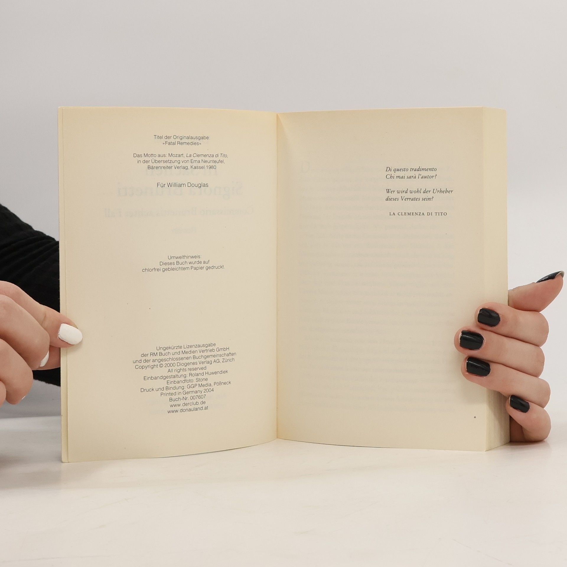 Donna Leon In Sachen Signora Brunetti