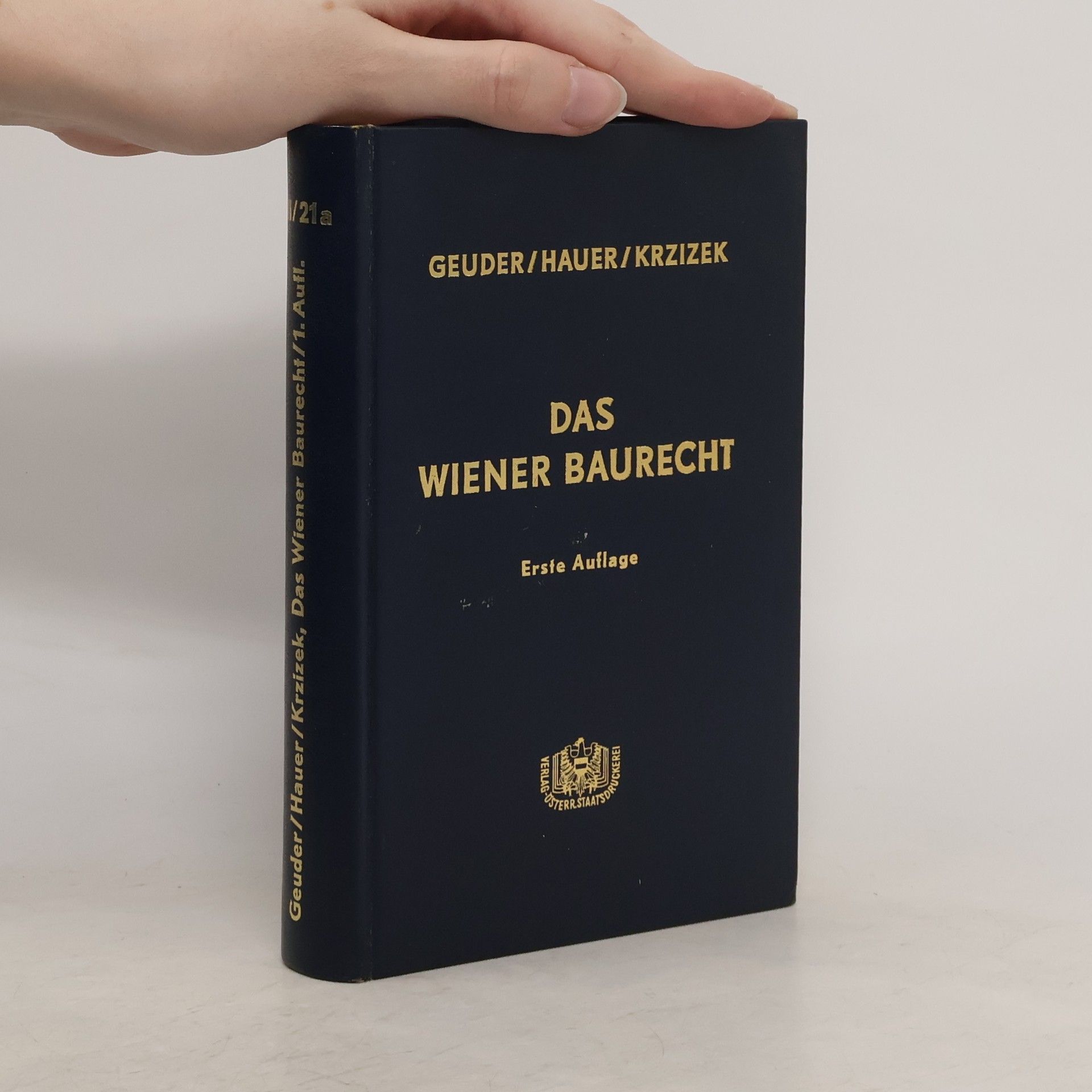 Collectif d'auteurs Das wiener Baurecht