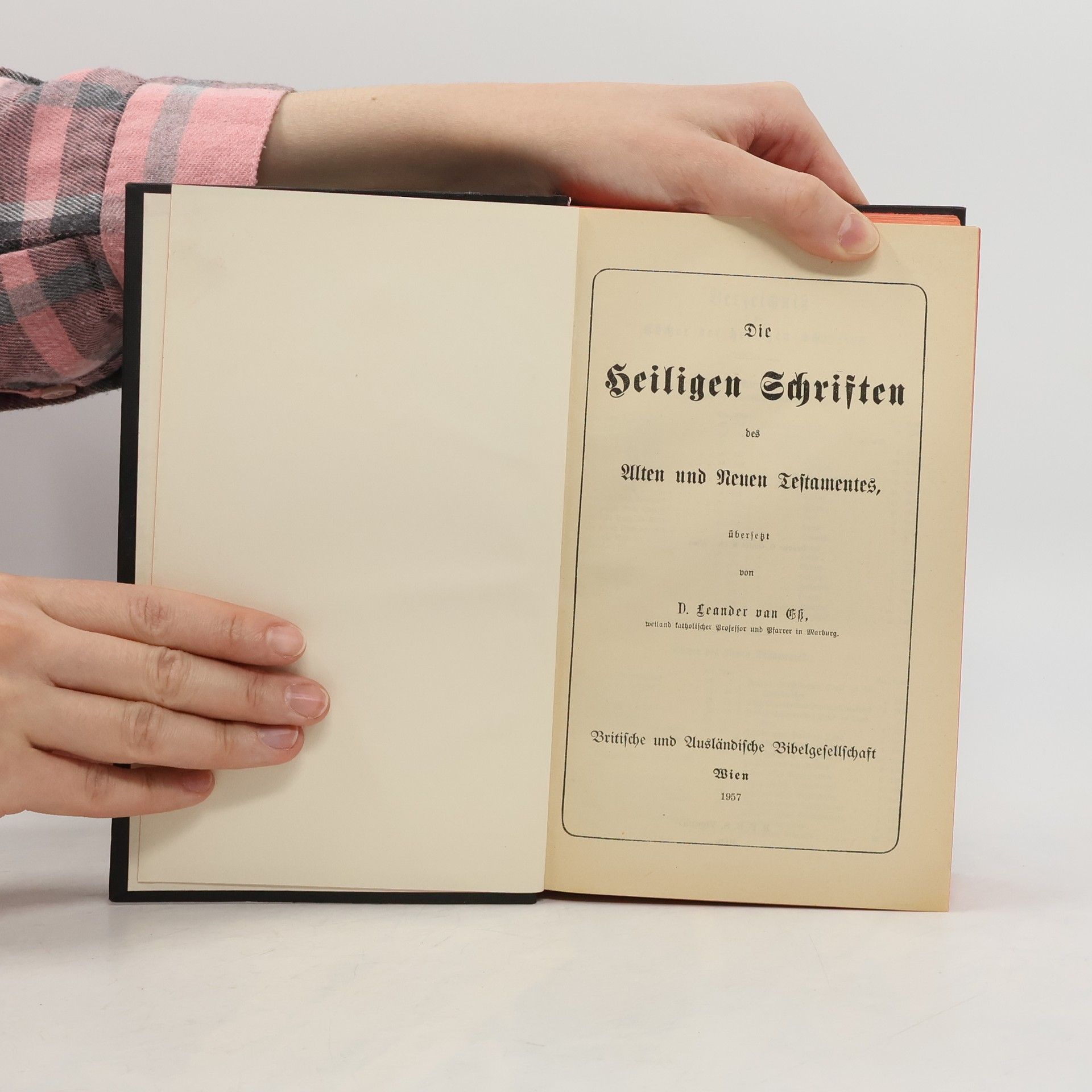 Leander van Eß Die heilige schrift