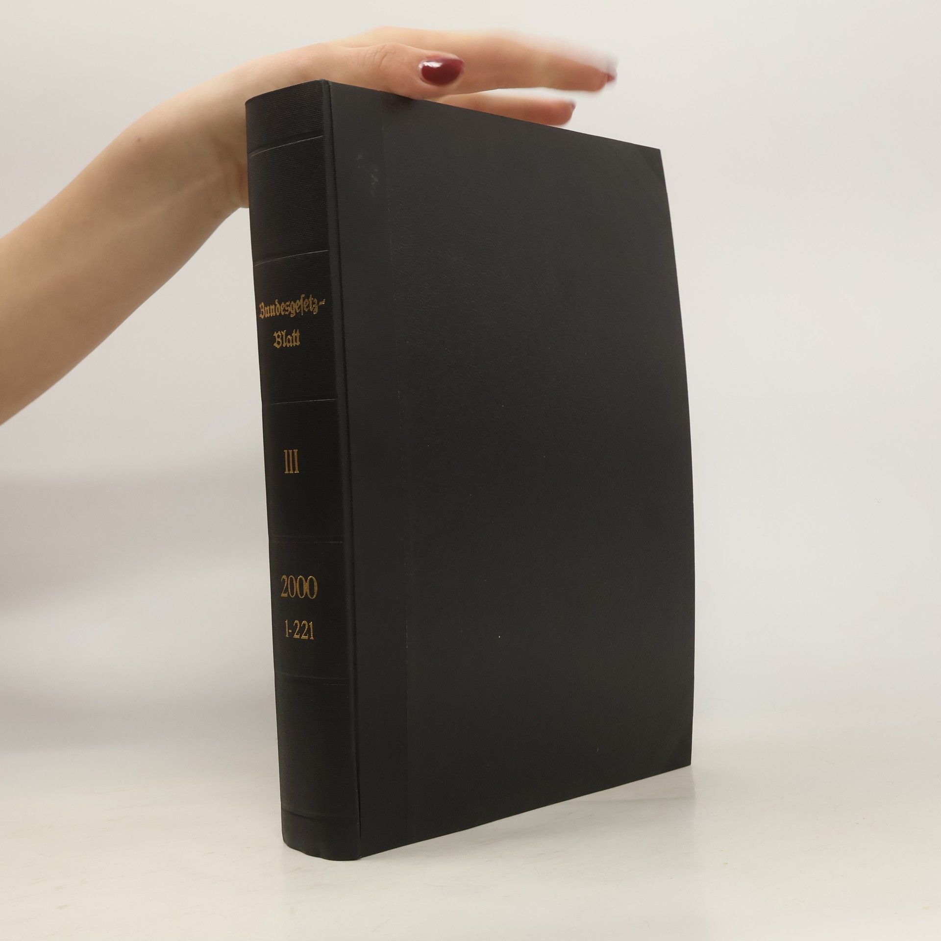 Various authors Bundesgesetzblatt III. 1 - 221