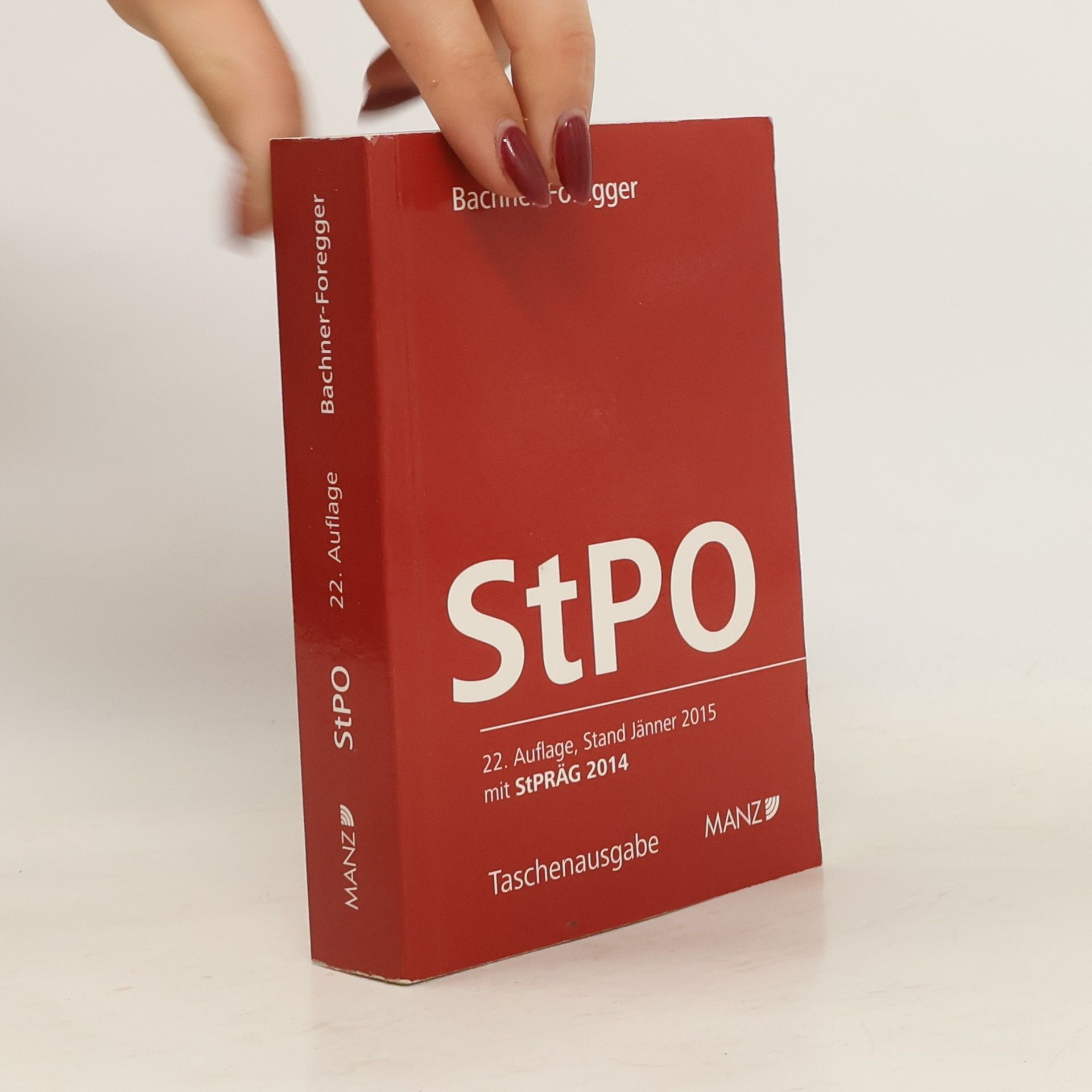 Helene Bachner Foregger Strafprozessordnung