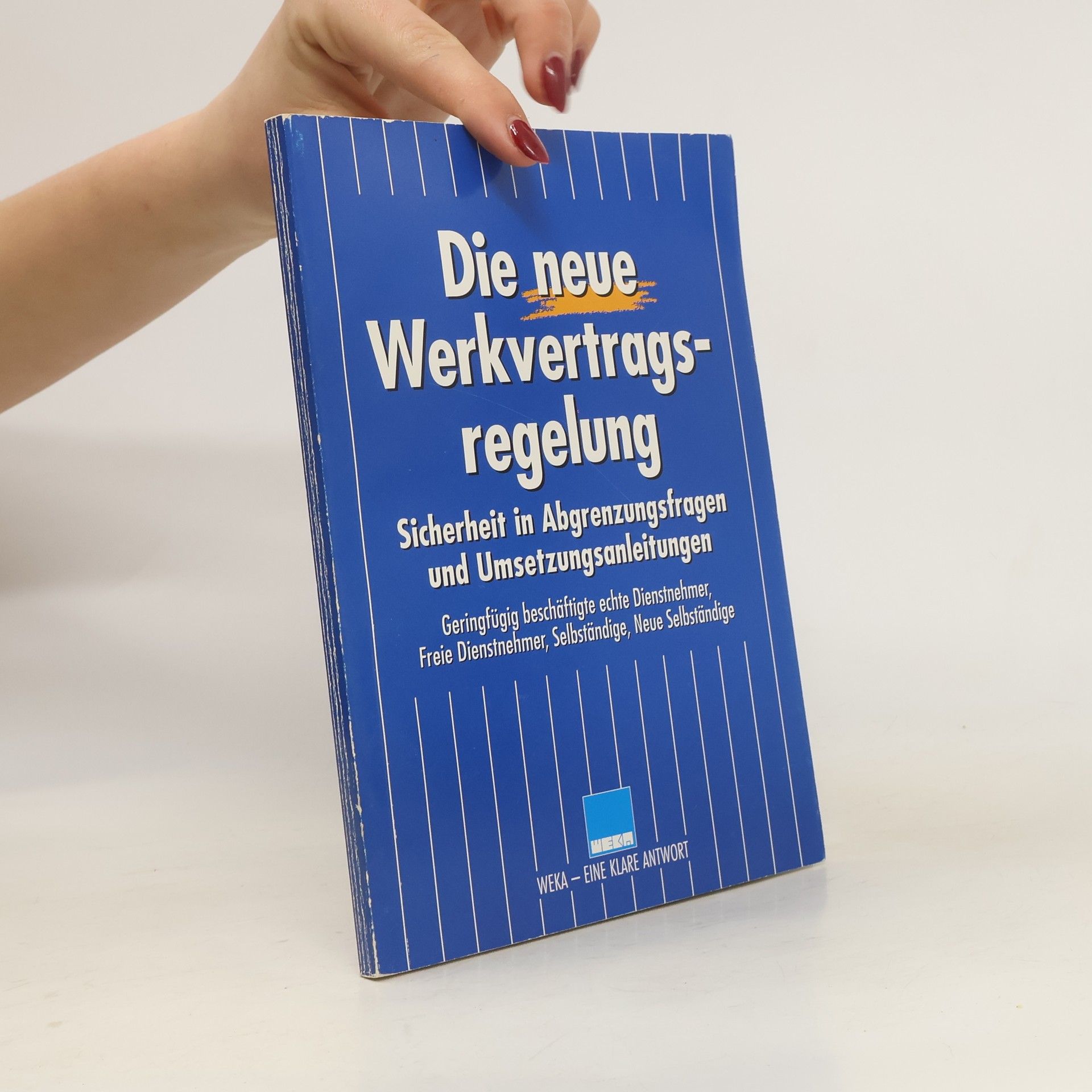 Auteurscollectief Die neue Werkvertrags regelung