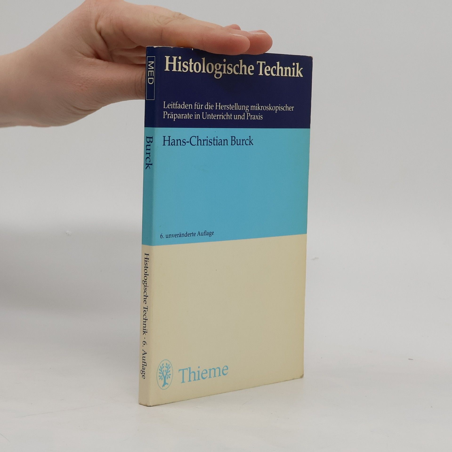 Hans Christian Burck Histologische Technik