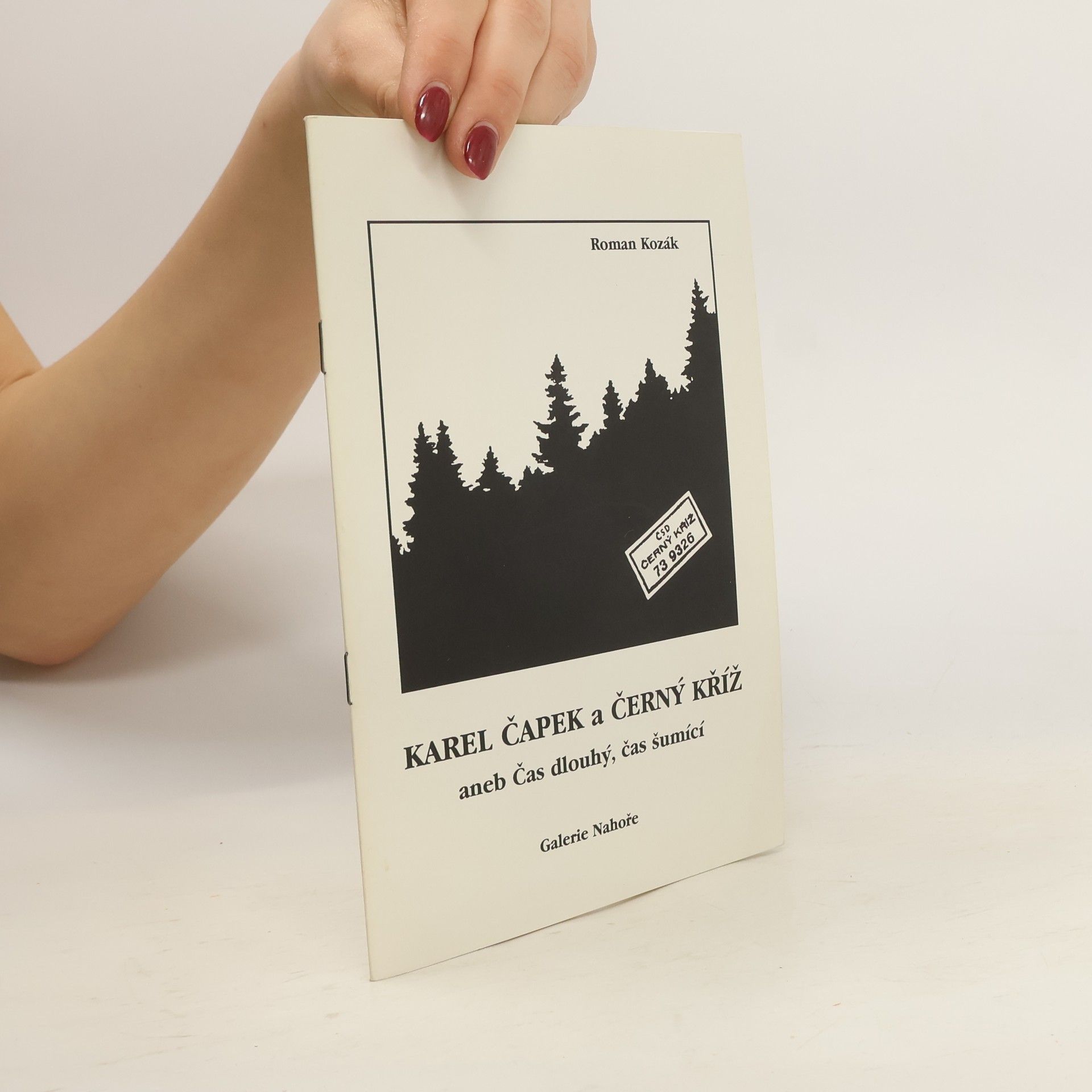 Roman Kozák Karel Čapek a Černý kříž aneb Čas dlouhý, čas šumící