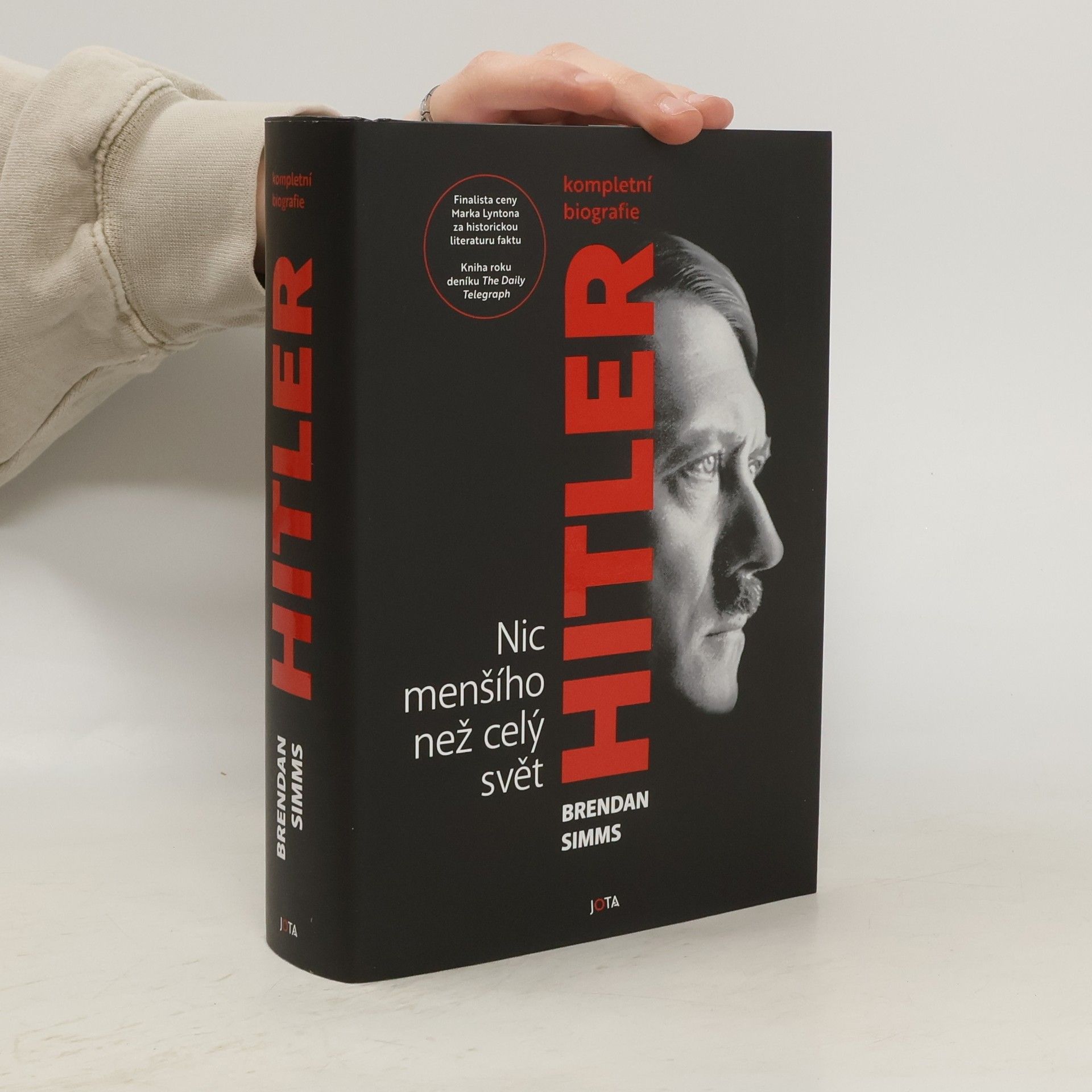 Brendan Simms Hitler Nic menšího než celý svět