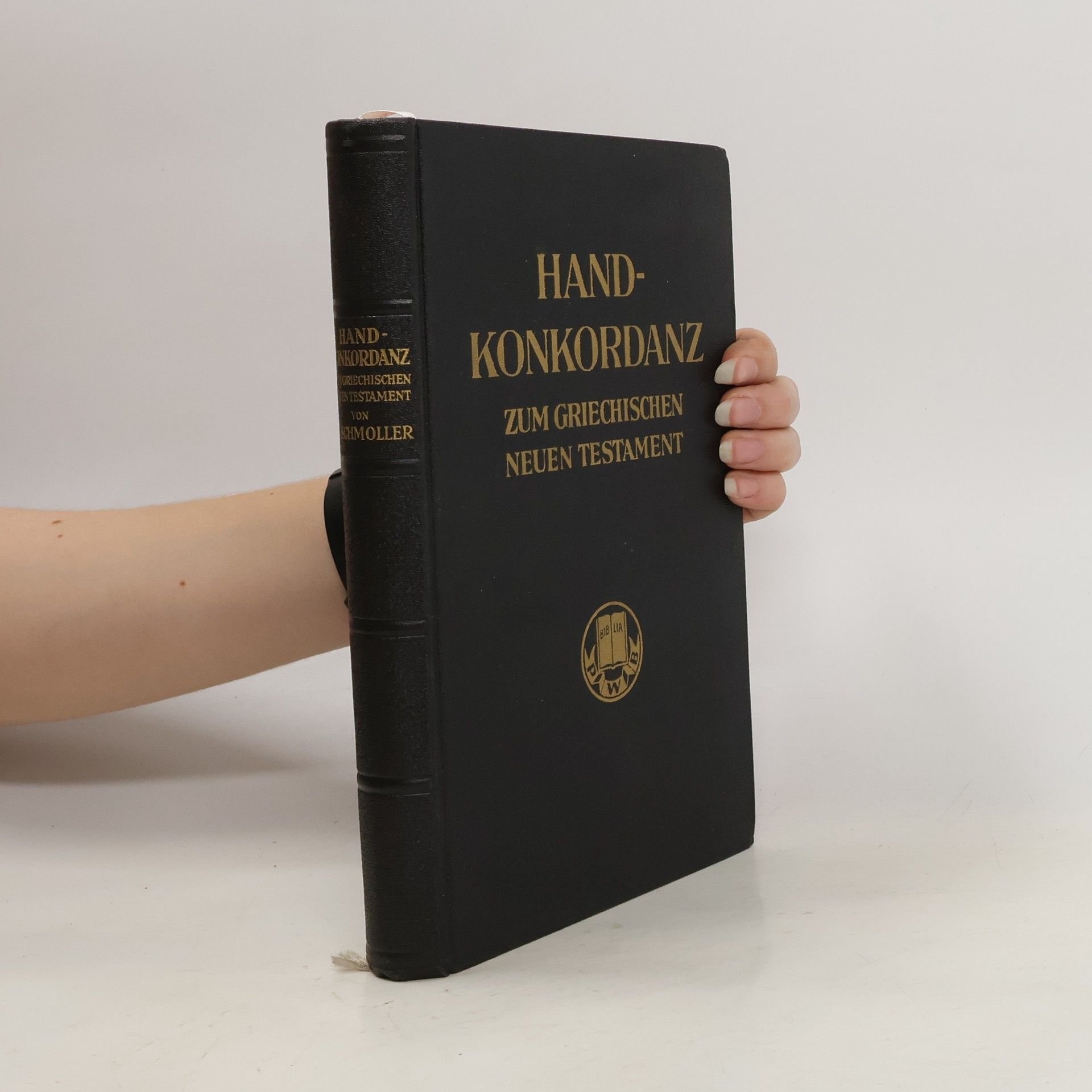 Alfred Schmoller Handkonkordanz zum griechischen Neuen Testament