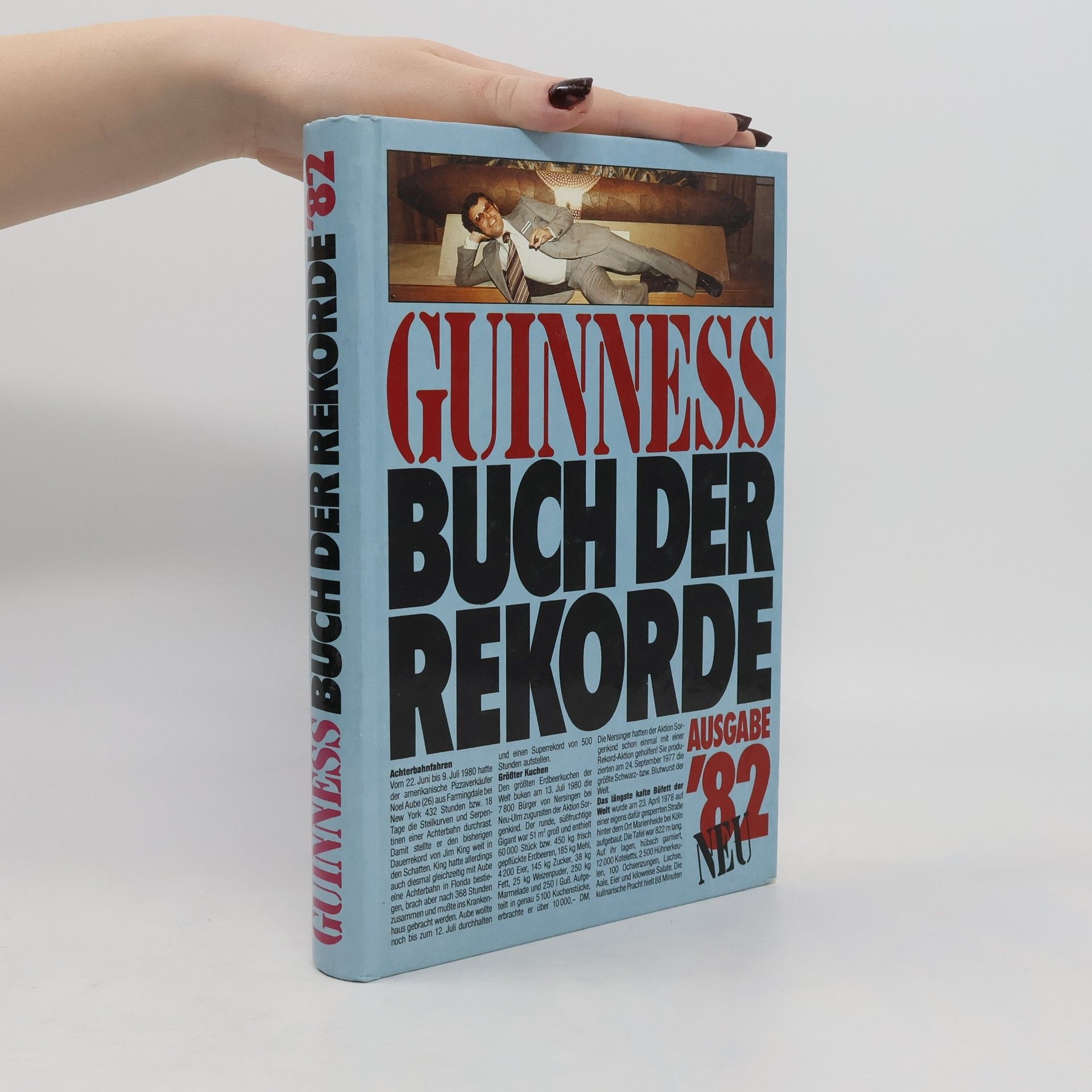 Collectif d'auteurs Guinness Buch der Rekorde 82