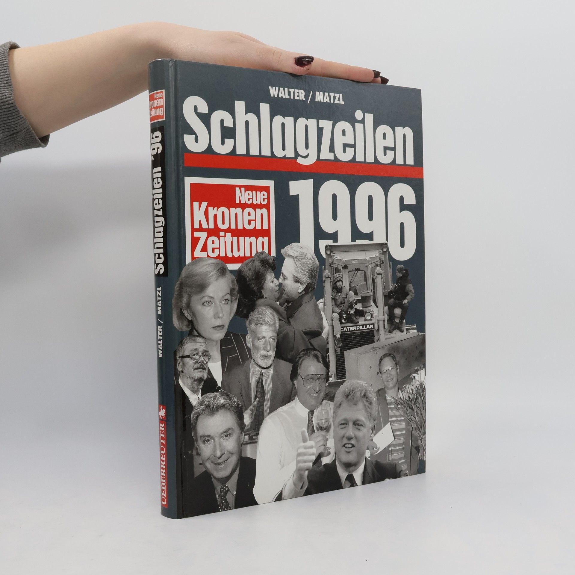Christoph Matzl Schlagzeilen 1996. Neue Kronenzeitung.
