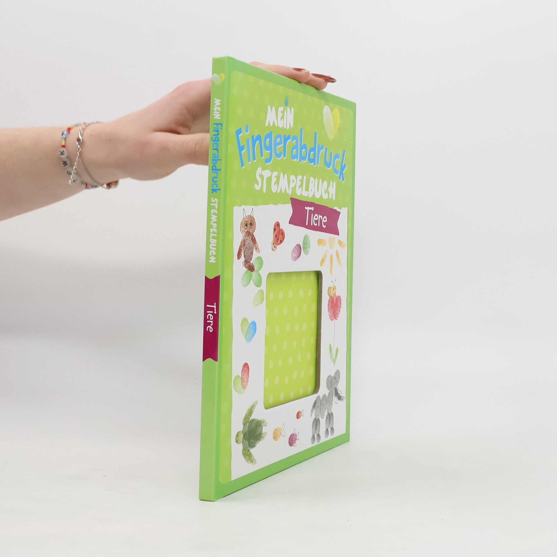 Birgit Elisabeth Holzapfel Tiere - Mein Fingerabdruck Stempelbuch