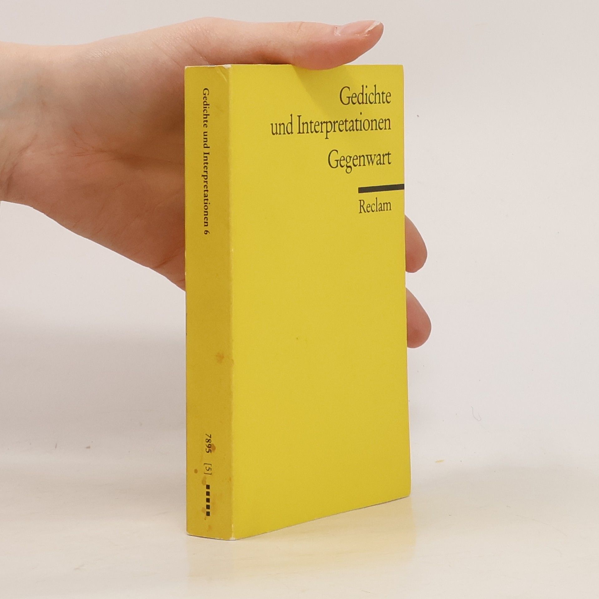 Walter Hinck Gedichte und Interpretationen