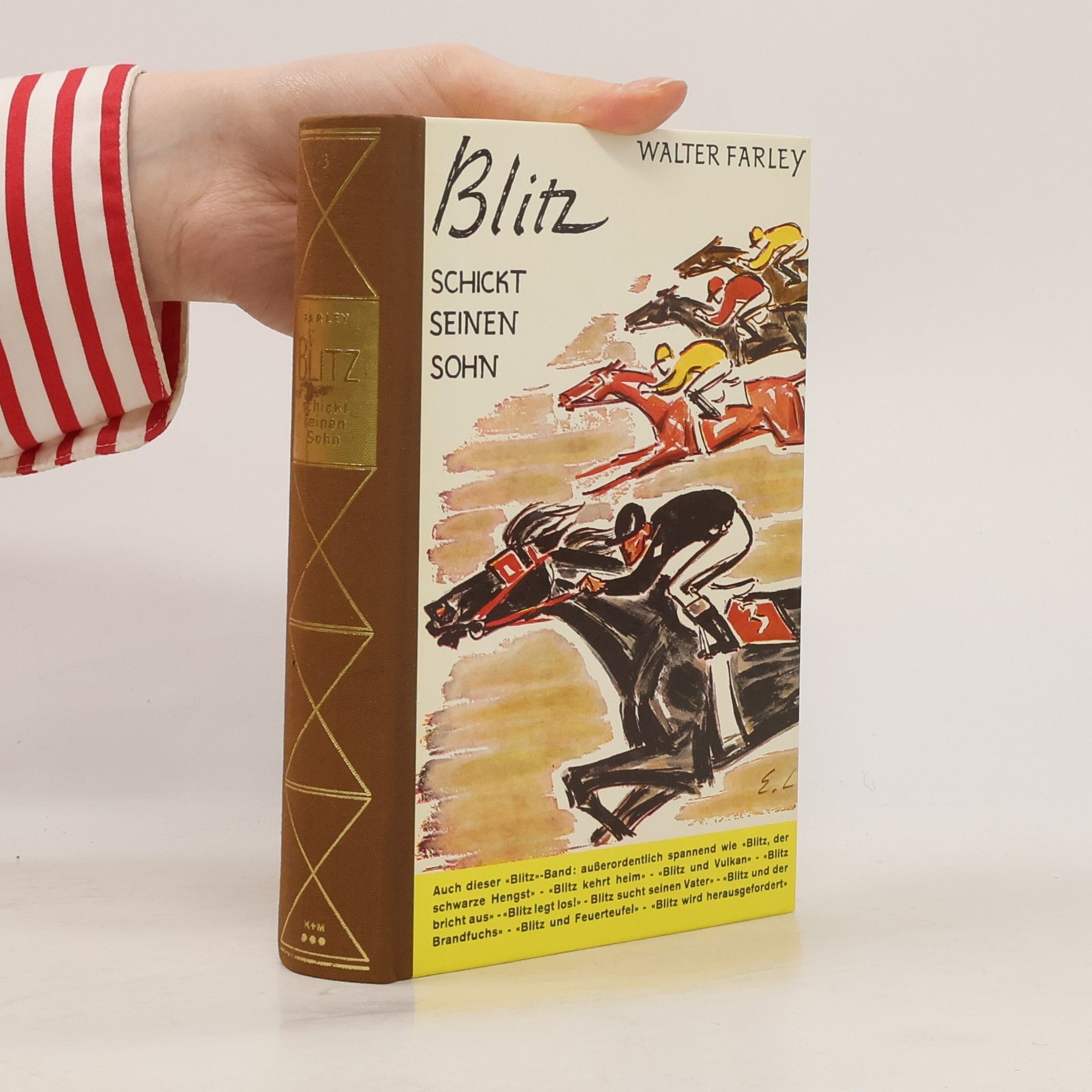 Walter Farley Blitz schickt seinen Sohn