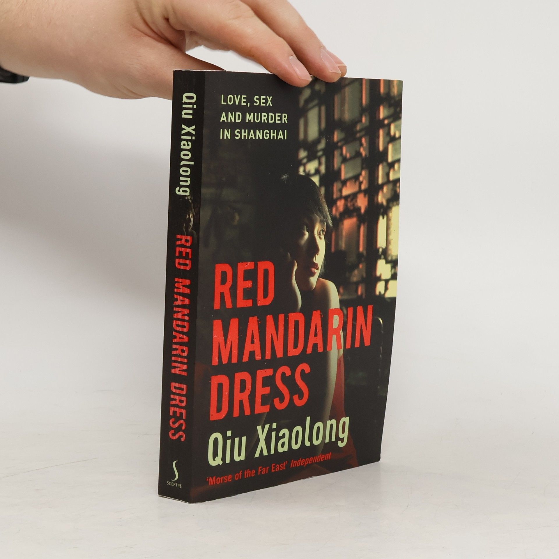 Qiu Xiaolong Red Mandarin Dress