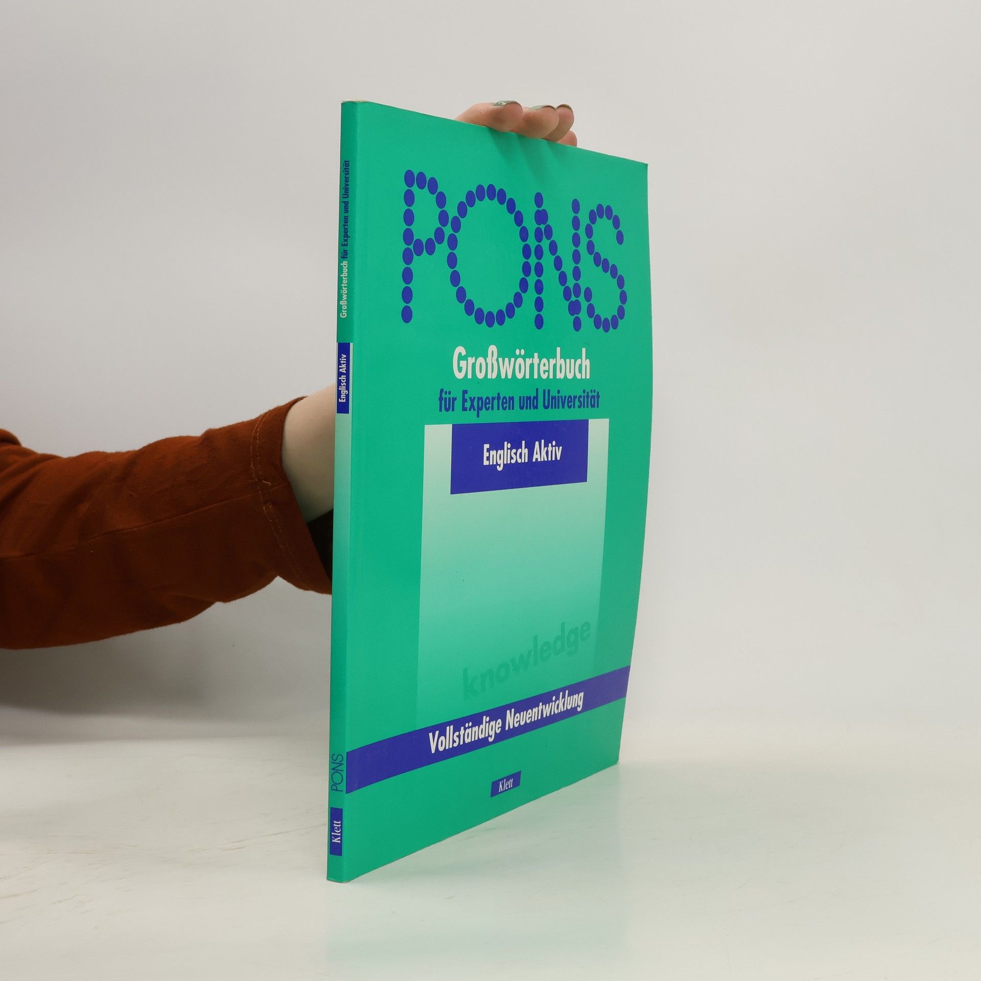 Gregor Vetter PONS Großwörterbuch für Experten und Universität