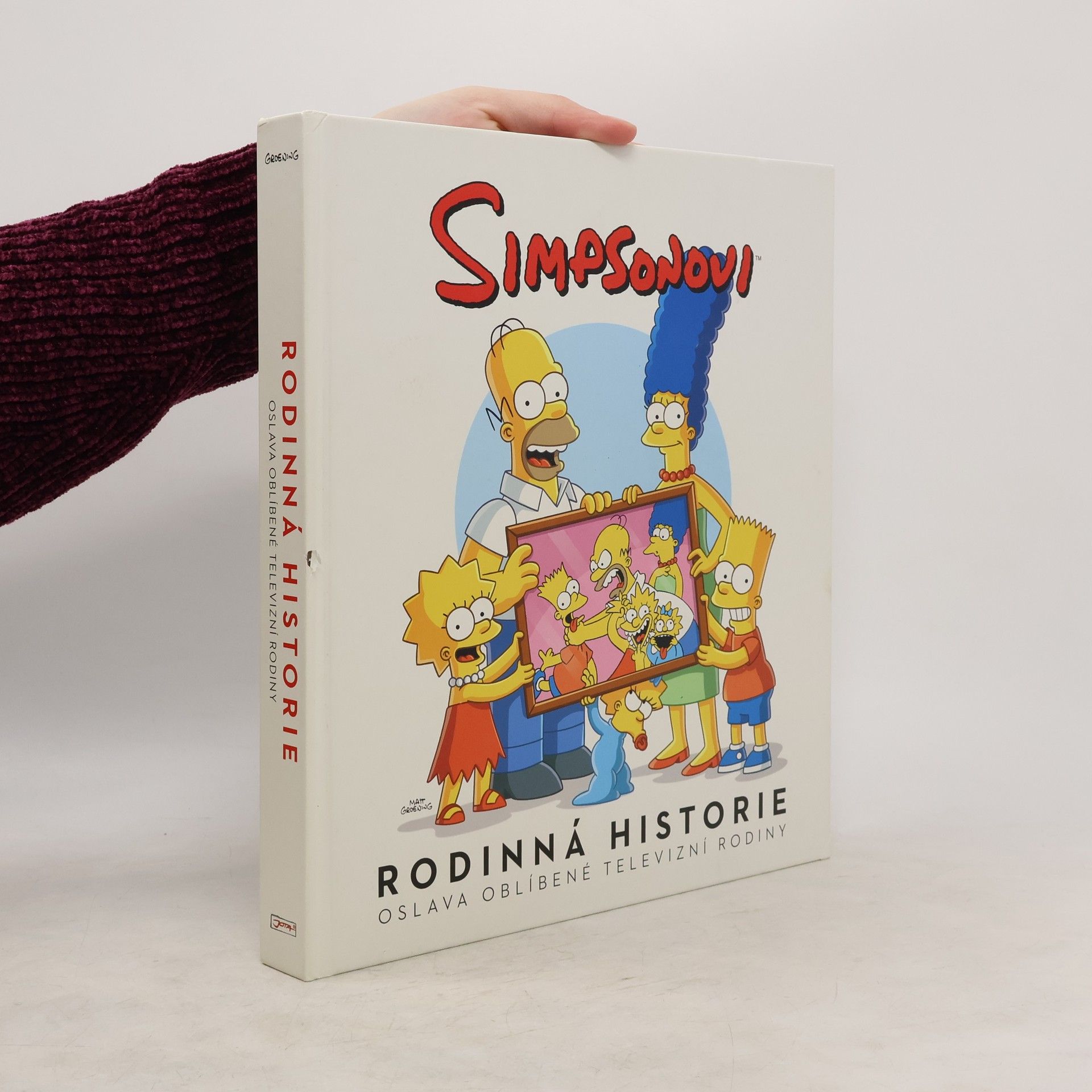 Matt Groening Simpsonovi. Rodinná historie. Oslava oblíbené televizní rodiny