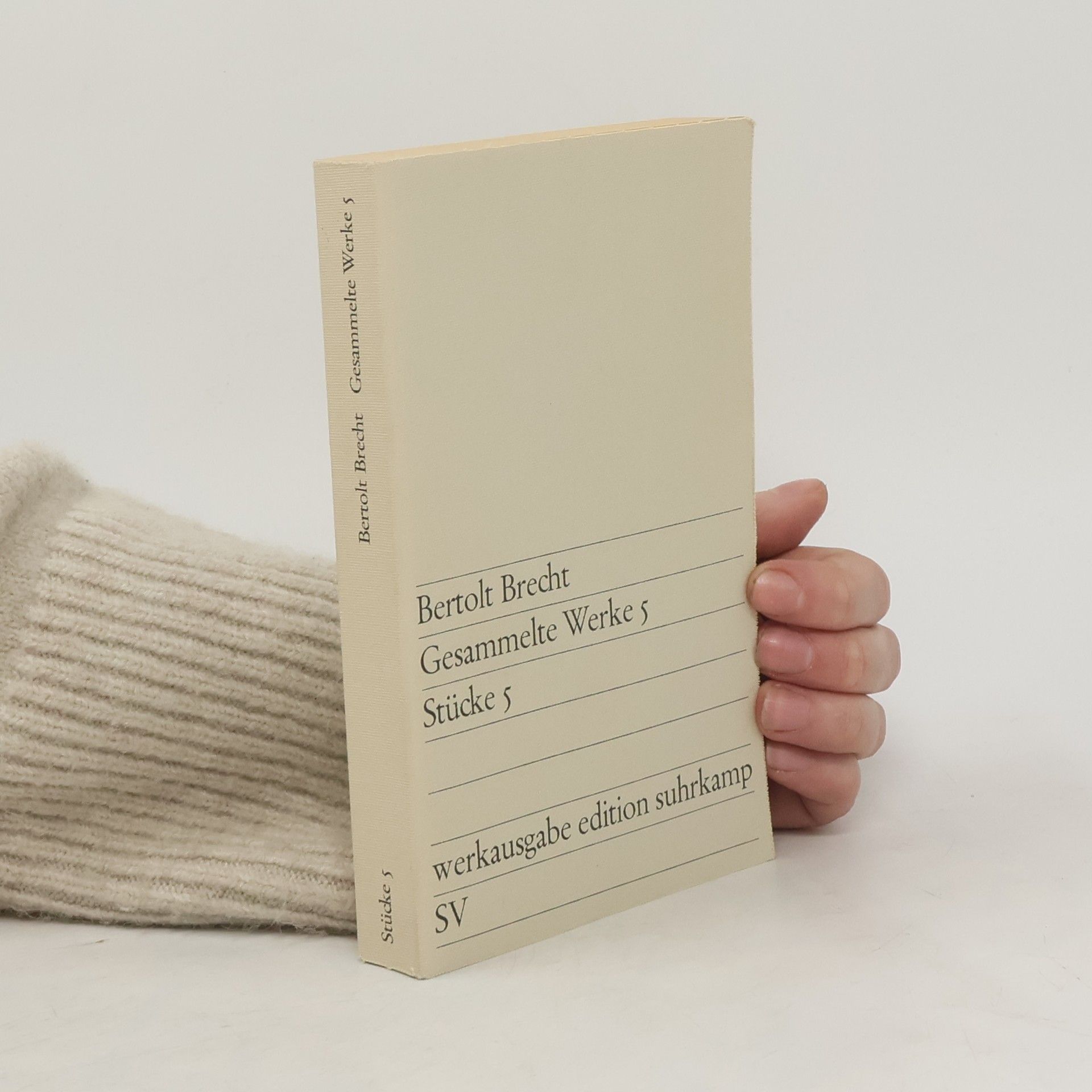 Bertolt Brecht Gesammelte Werke 15. Stücke 5