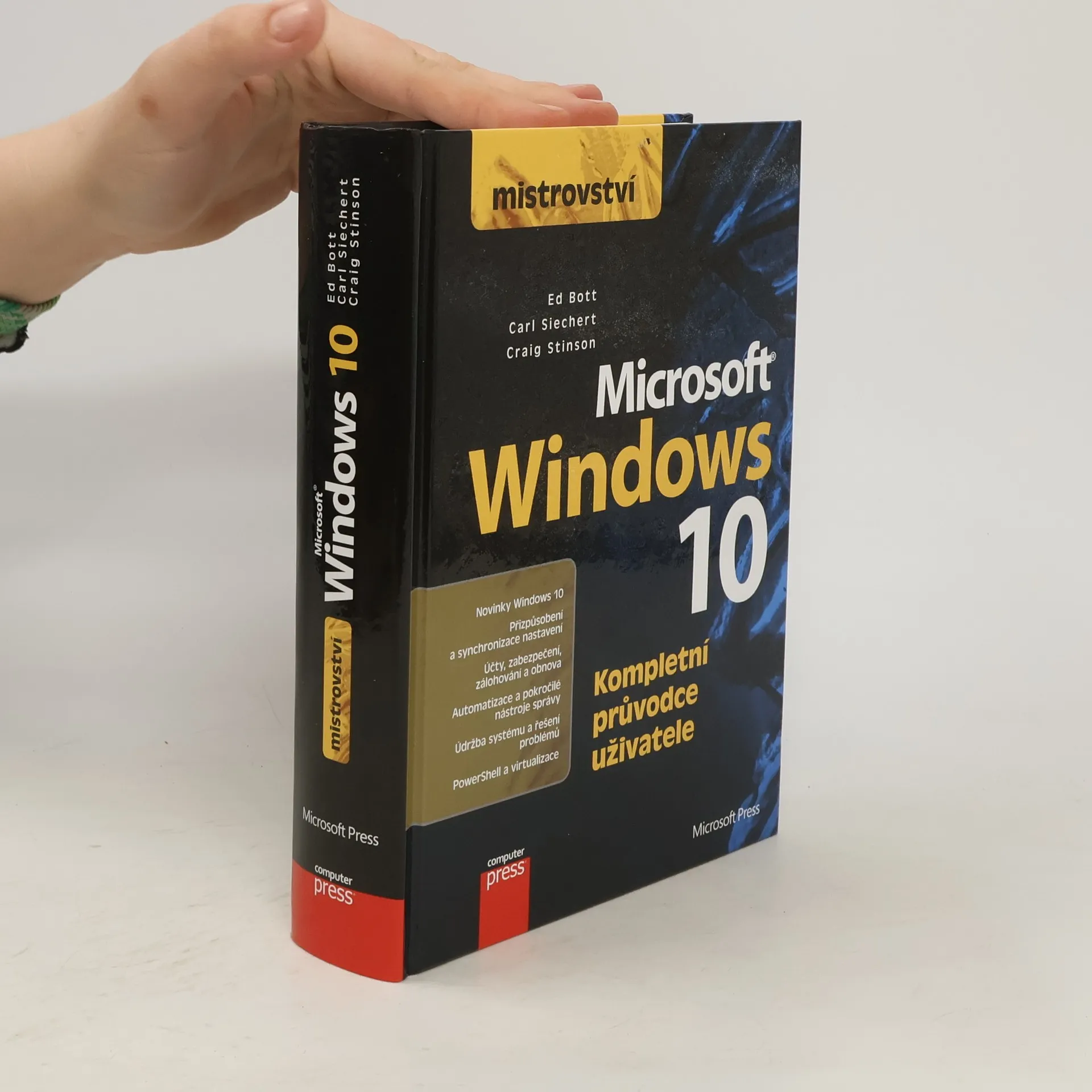 Mistrovství - Microsoft Windows 10 | Kniha | pevná | Ed Bott | CS