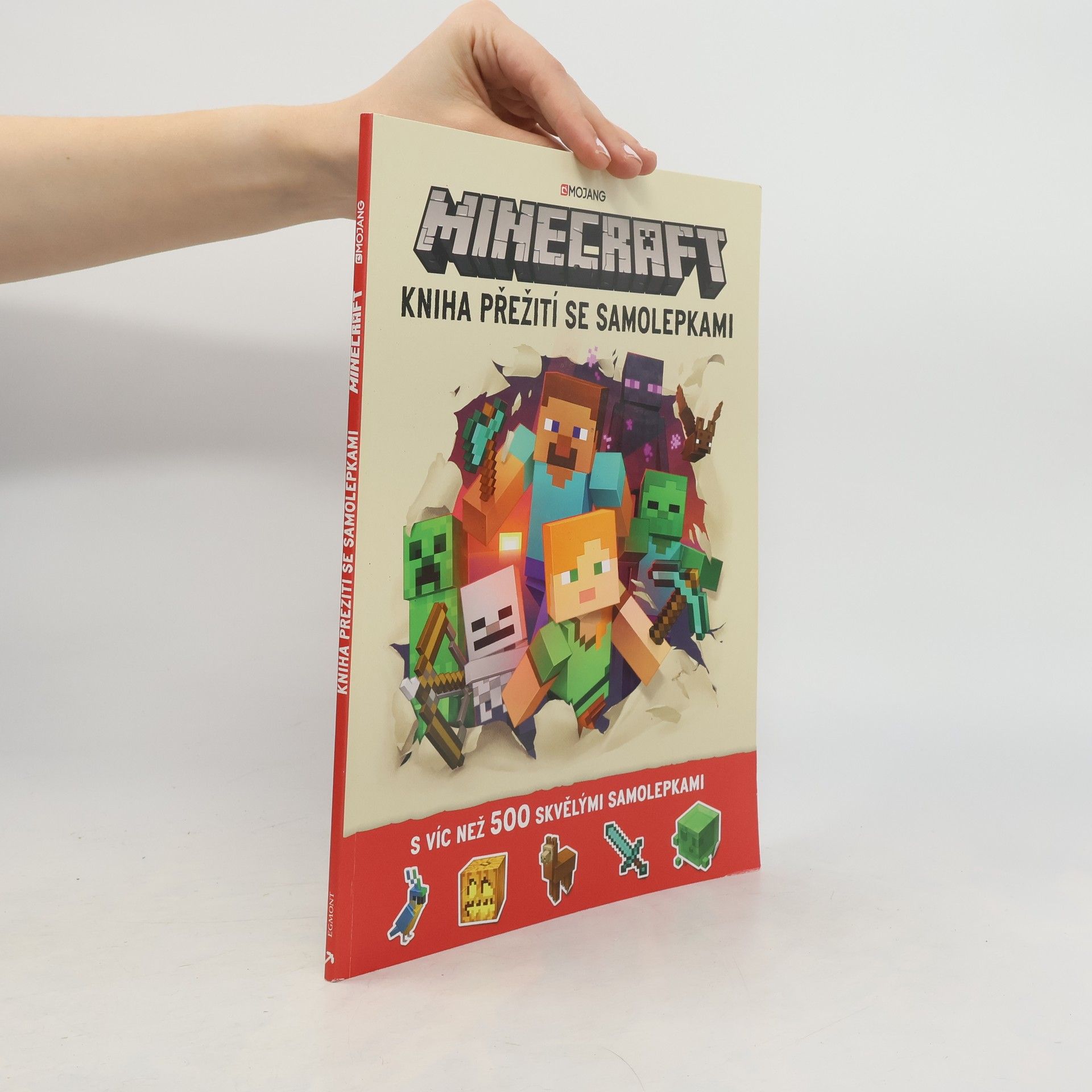 AA.VV. Minecraft: Kniha přežití se samolepkami