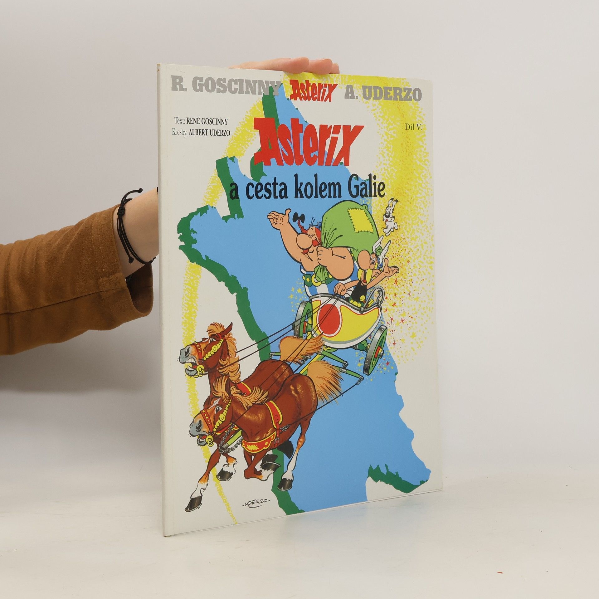 René Goscinny Asterix a cesta kolem Galie