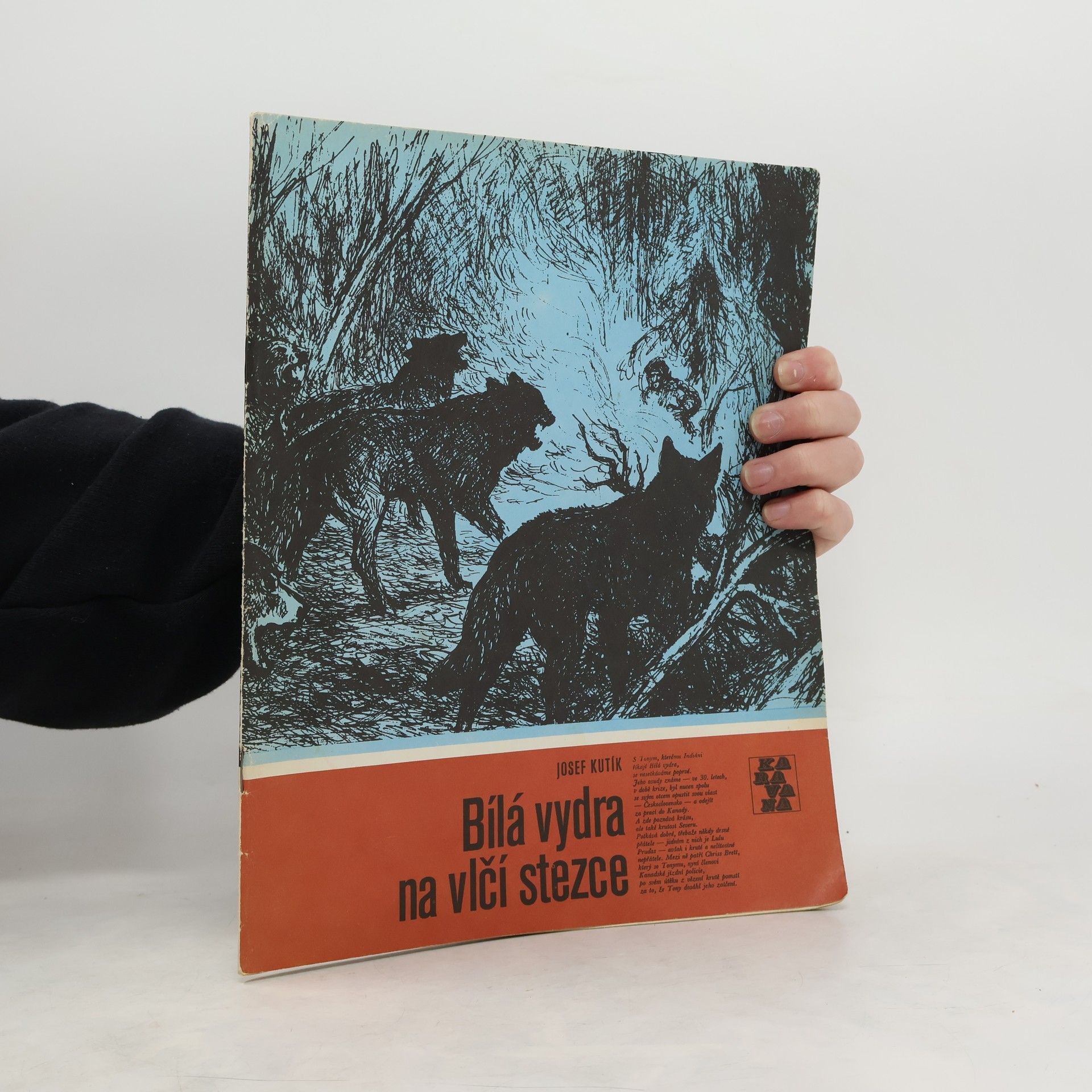 Josef Kutík Karavana č. 186. Bílá vydra na vlčí stezce
