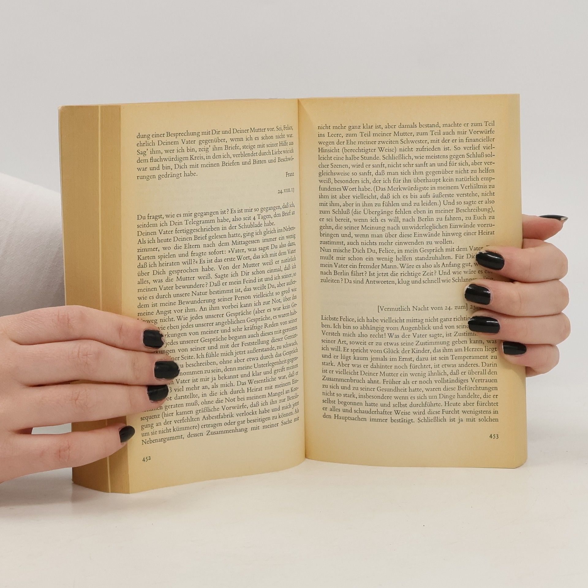 Franz Kafka Briefe an Felice und andere Korrespondenz aus der Verlobungszeit