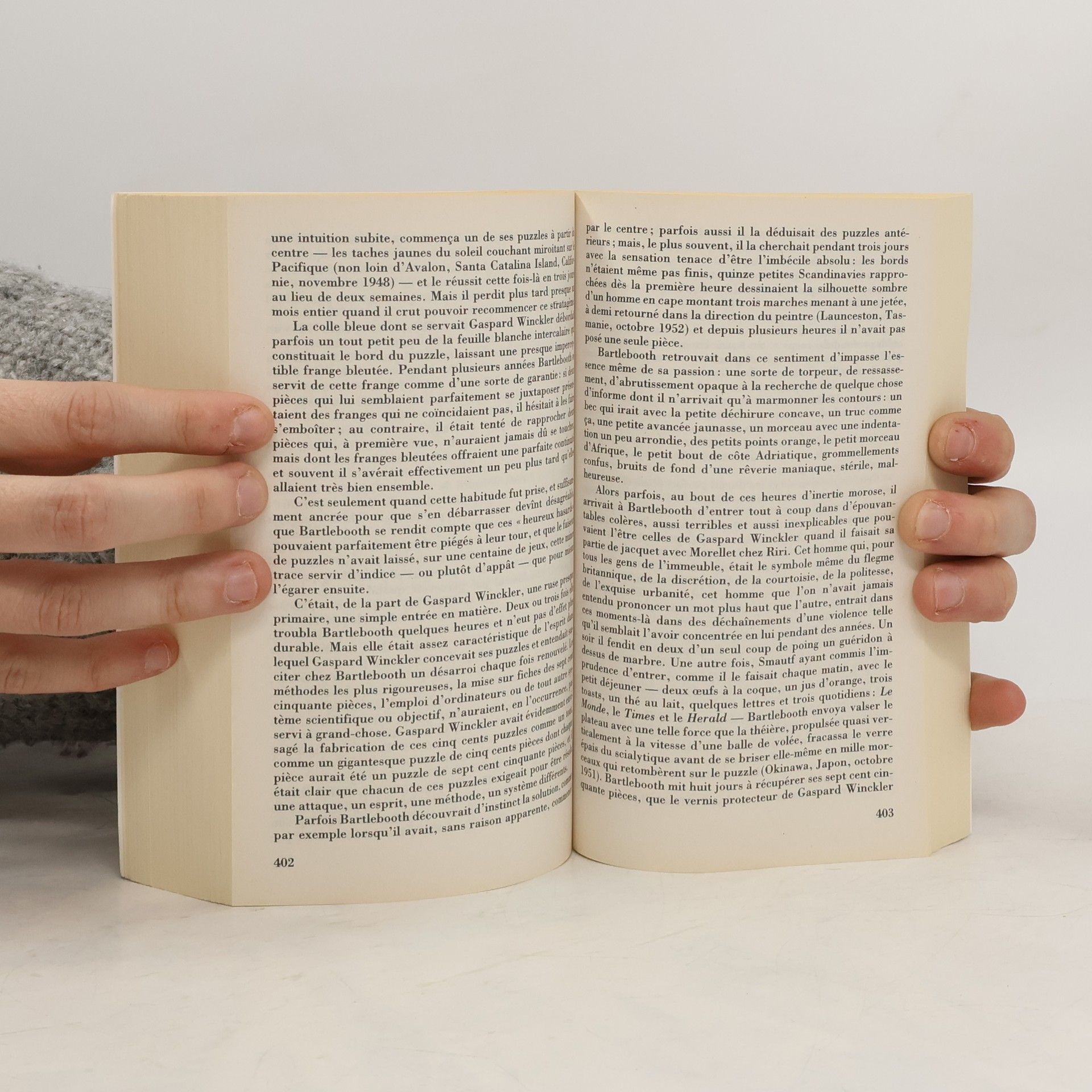 Georges Perec La vie mode d' emploi