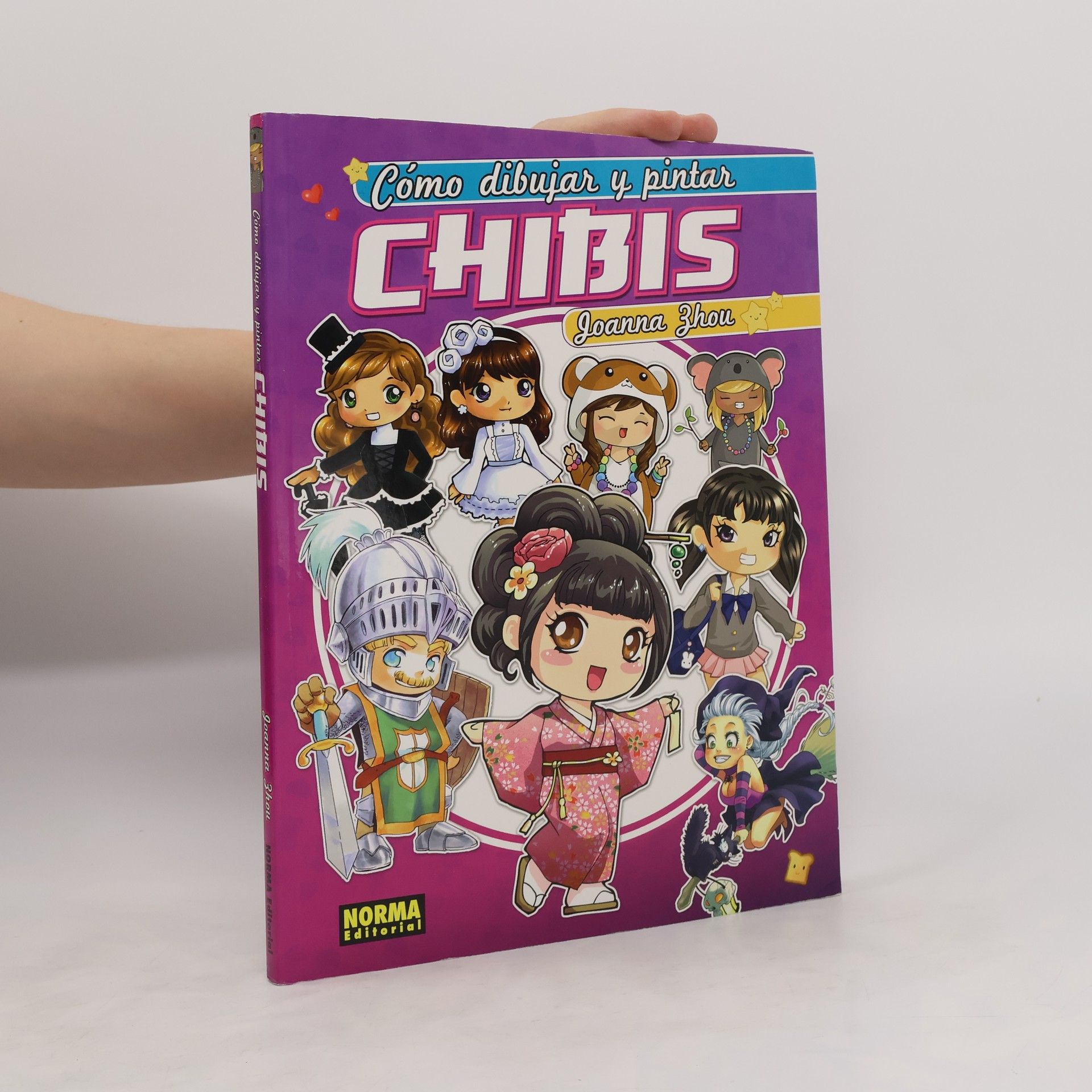Joanna Zhou Cómo dibujar y pintar chibis