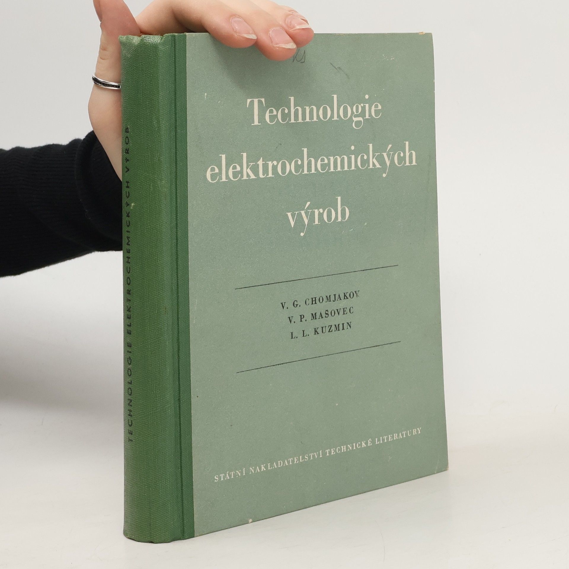 Collectif d'auteurs Technologie elektrochemických výrob