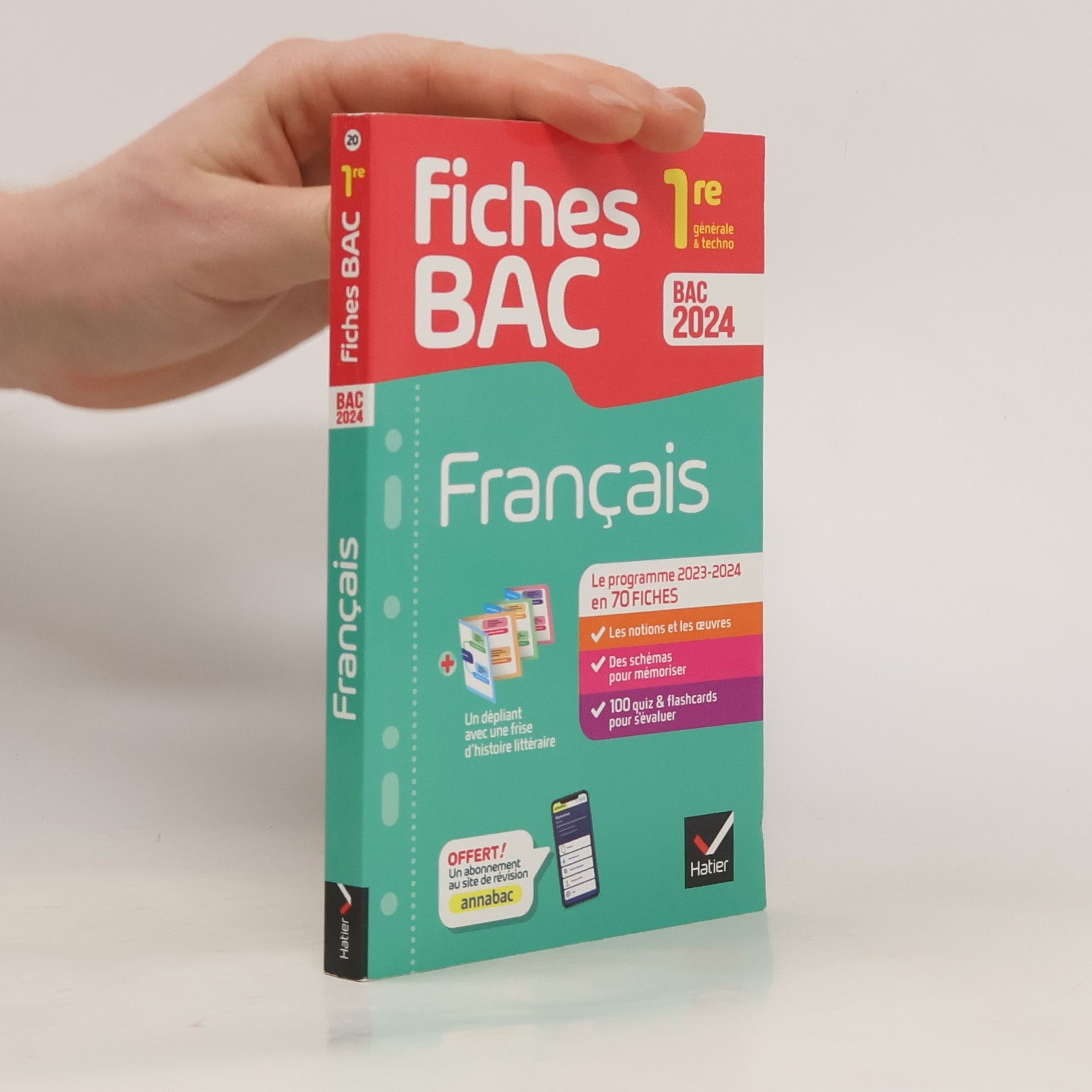 Hélène Bernard Fiches bac Français 1re générale & techno