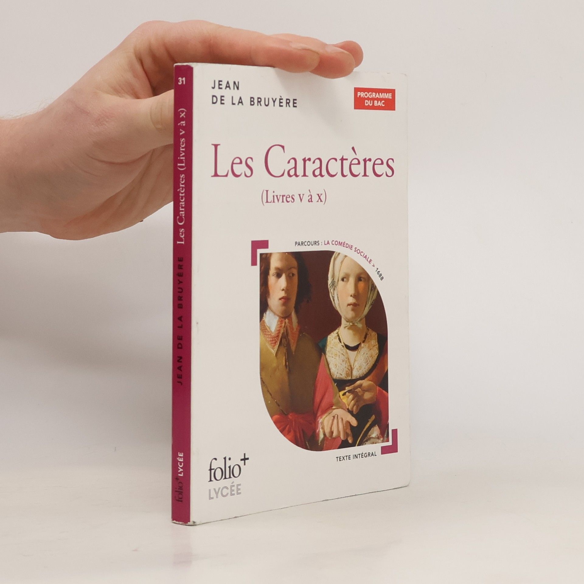 Jean de La Bruyère Les Caractères (Livres v à x)