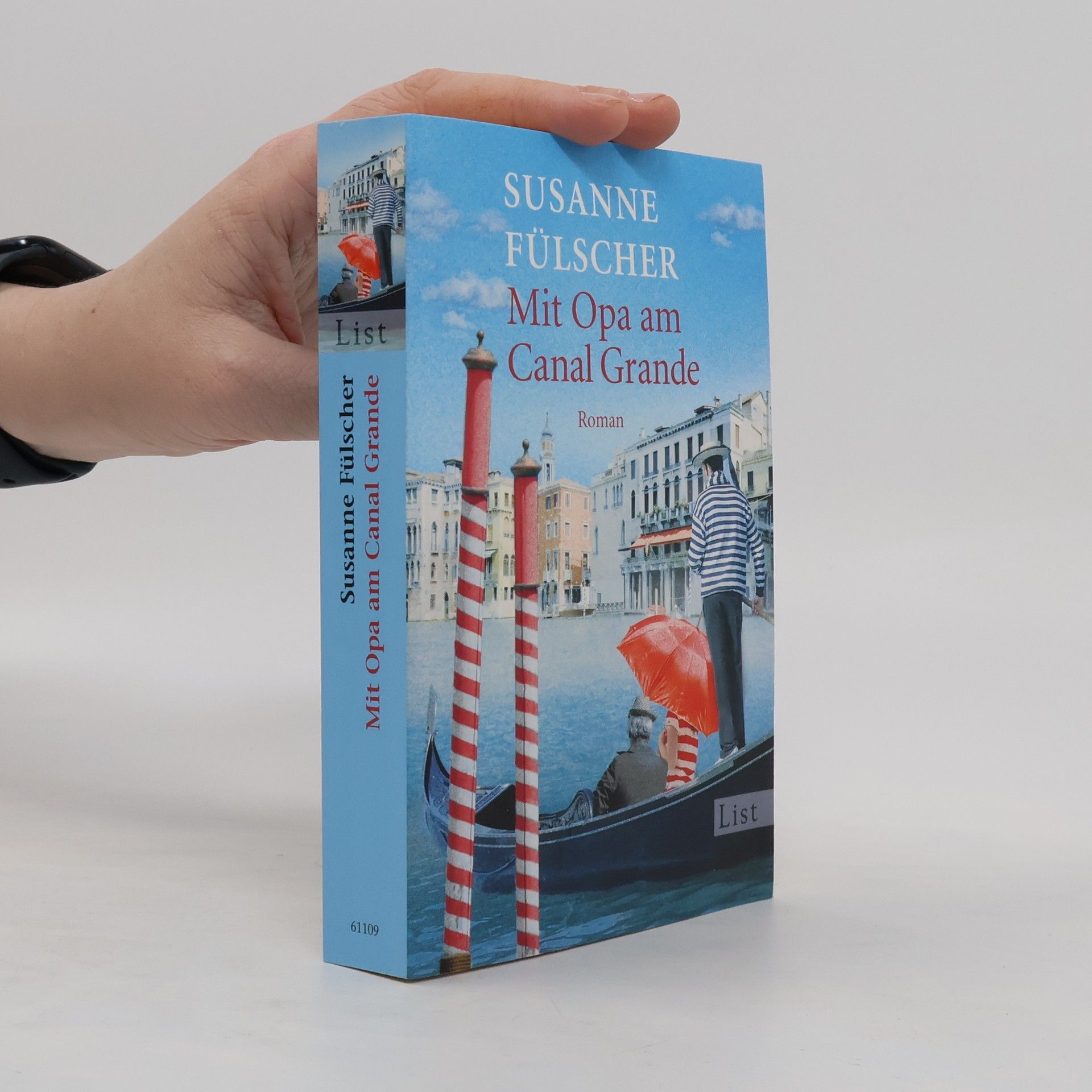 Susanne Fülscher Mit Opa am Canal Grande