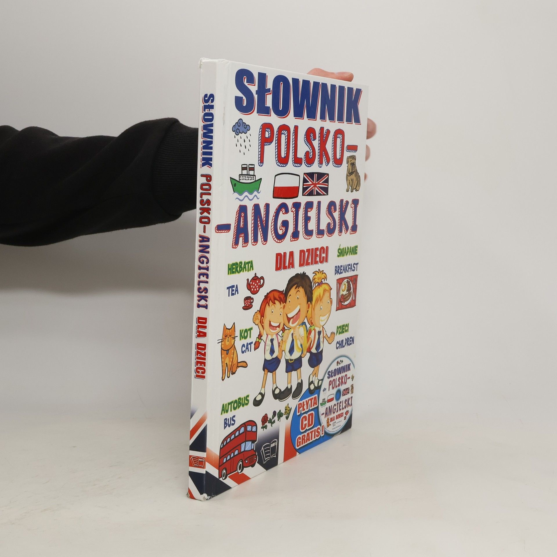 Banner A.J. Słownik polsko-angielski dla dzieci + płyta CD