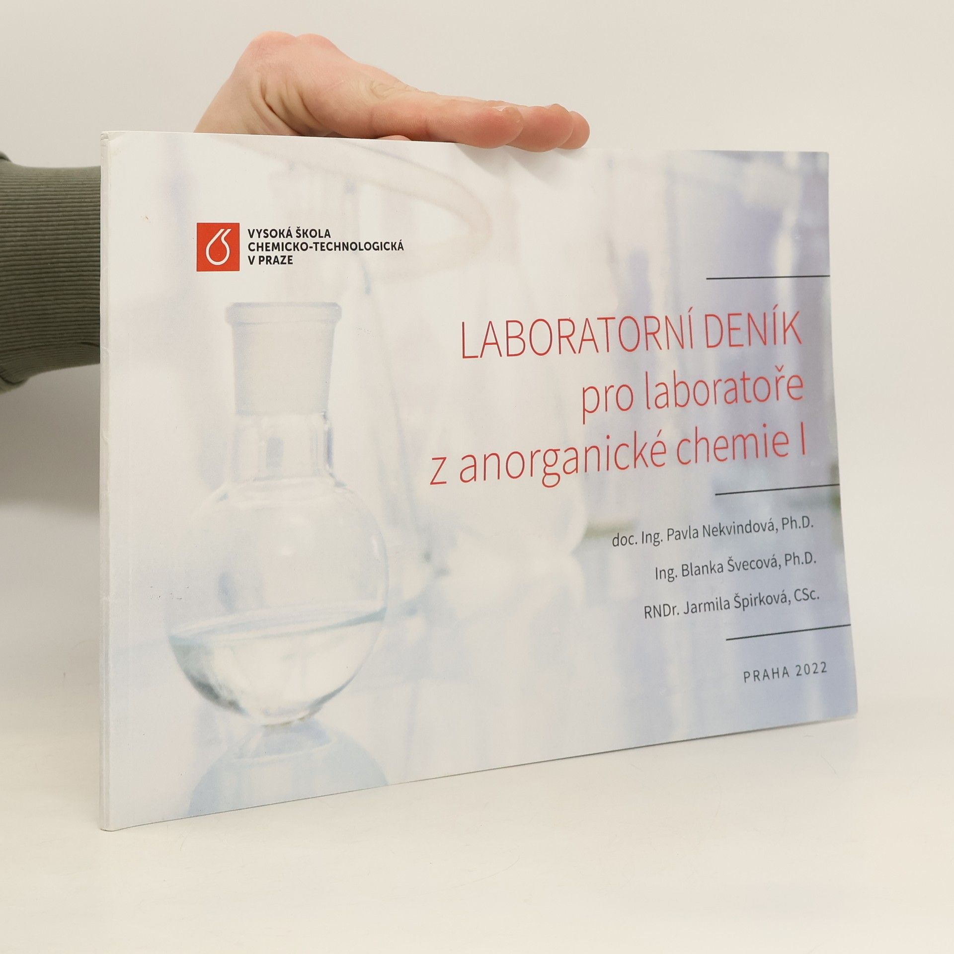 Jarmila Špirková Laboratorní deník pro laboratoře z anorganické chemie I