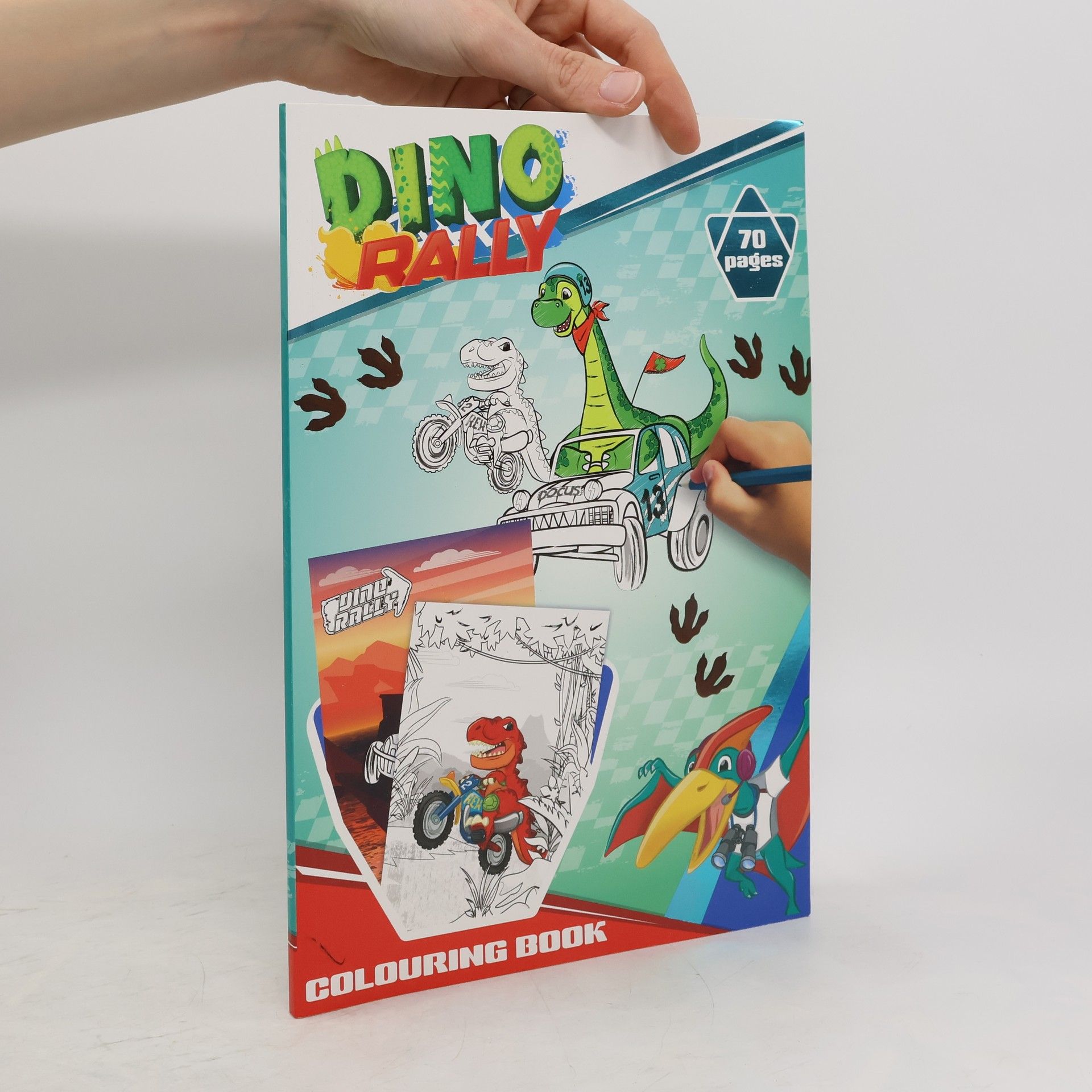 Auteurscollectief Dino Rally. Colouring Book