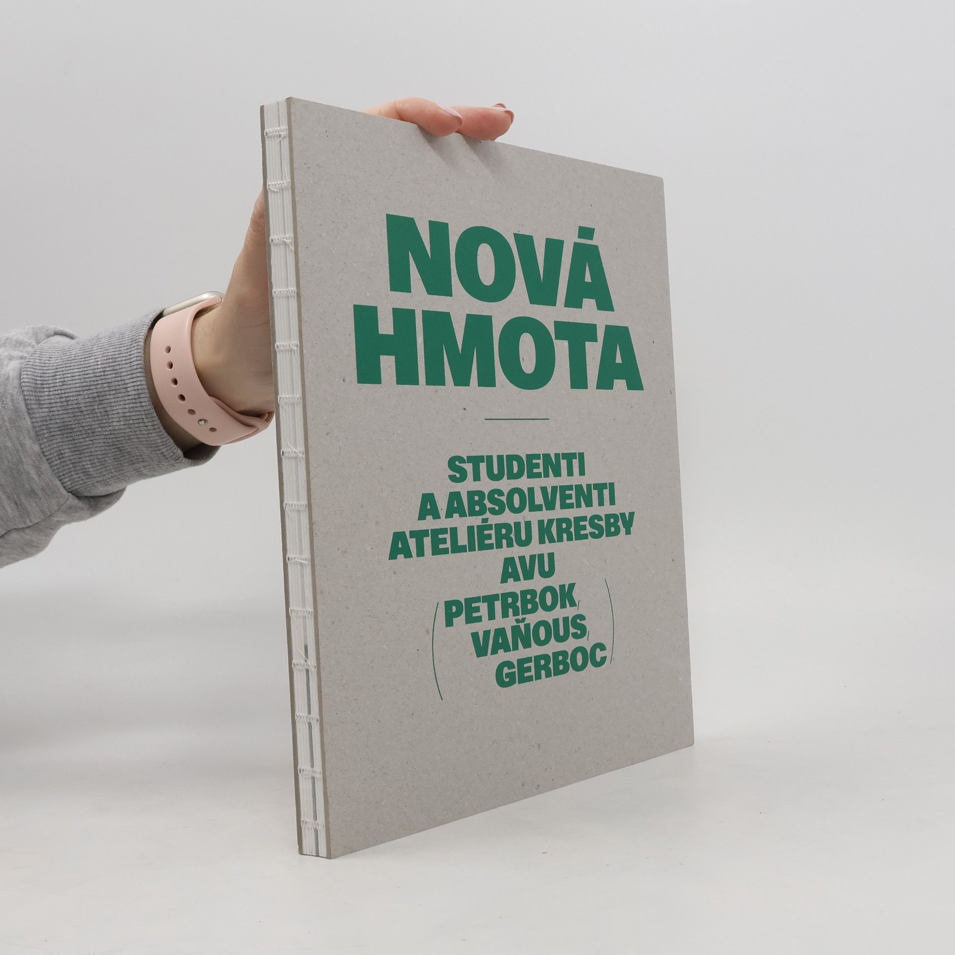 AA.VV. Nová hmota. Studenti a absolventi ateliéru Kresby AVU (Petrbok, Vaňous, Gerboc)
