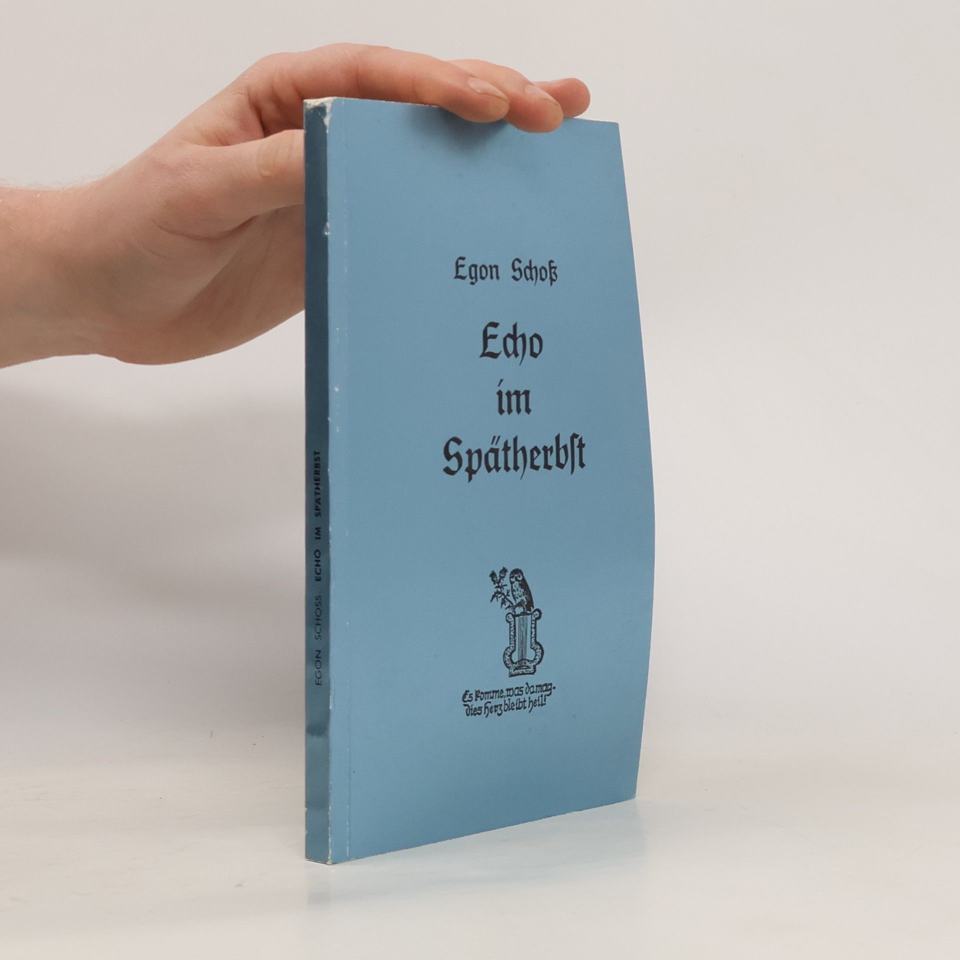 Egon Schoss Echo im Spätherbst