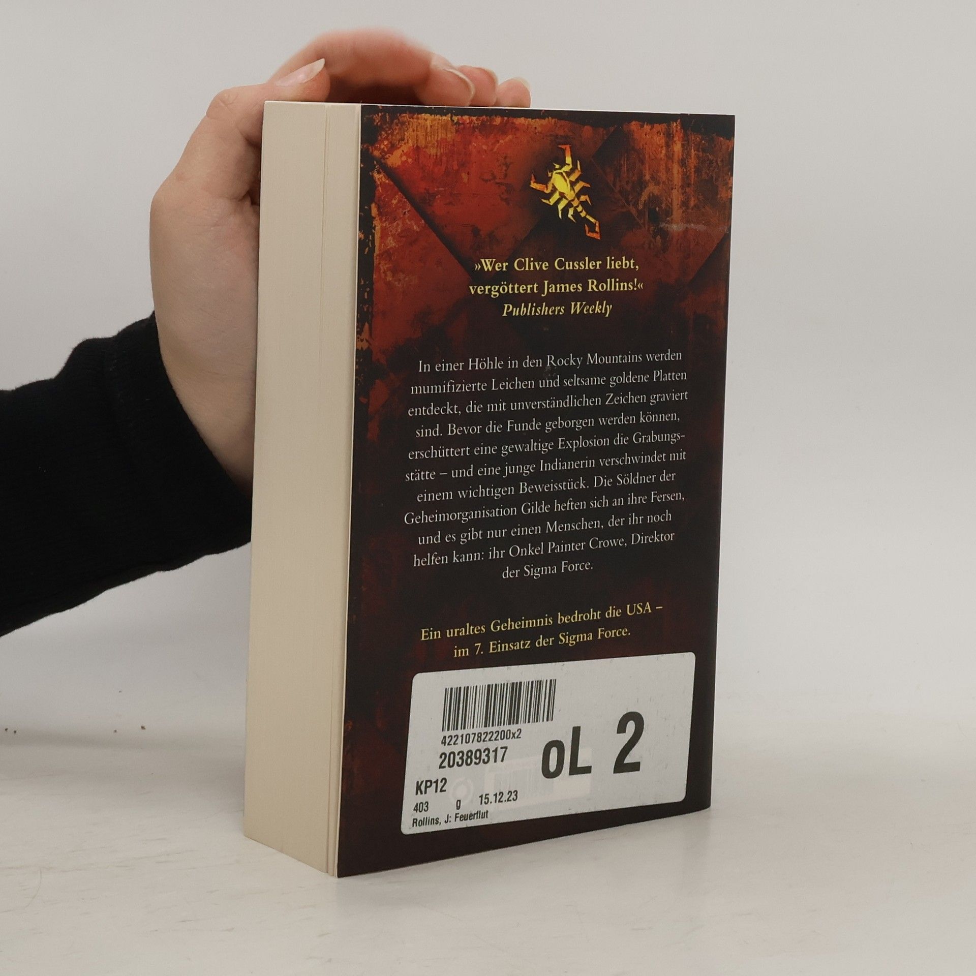 James Rollins Feuerflut
