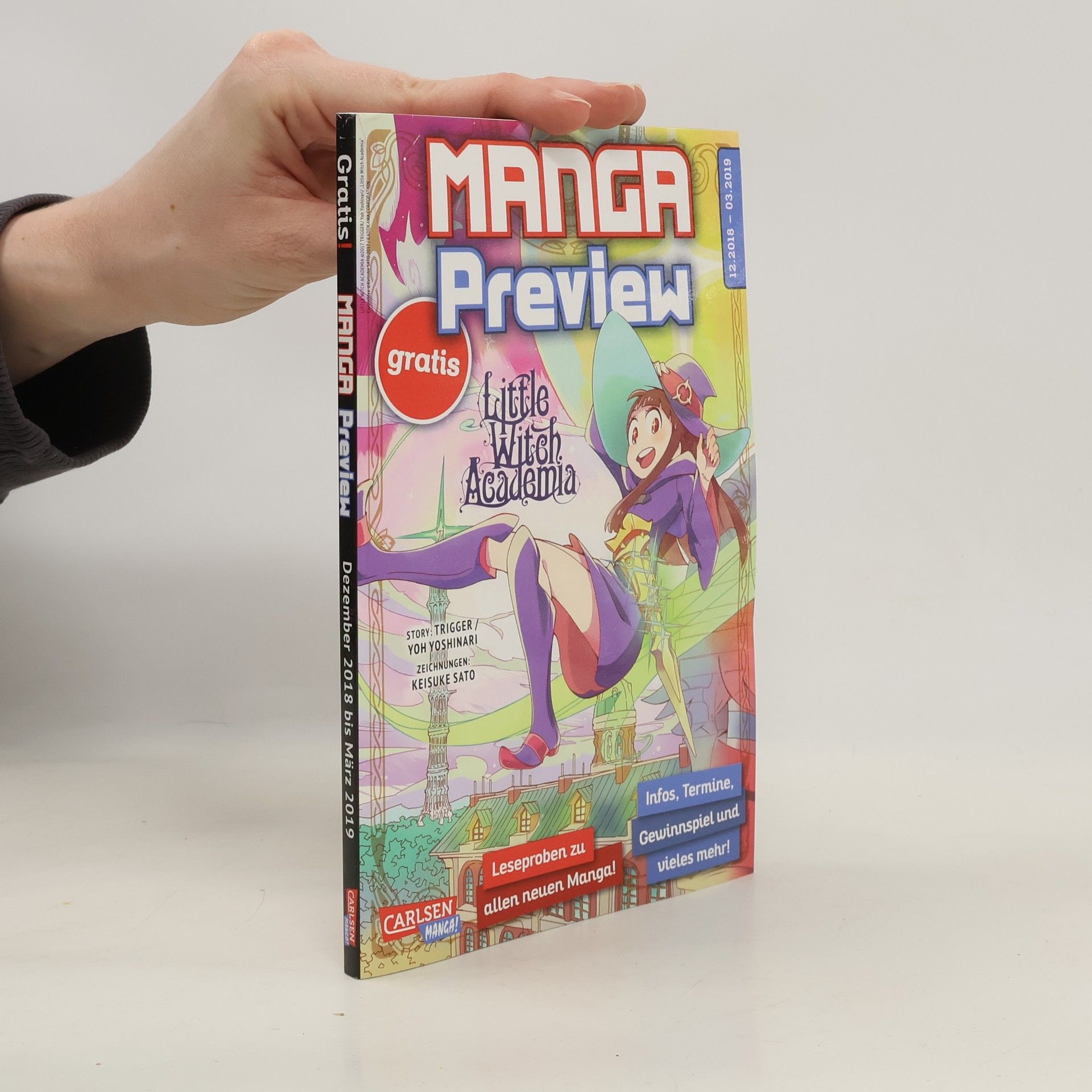 AA.VV. Manga Preview Dezember 2018 - März 2019