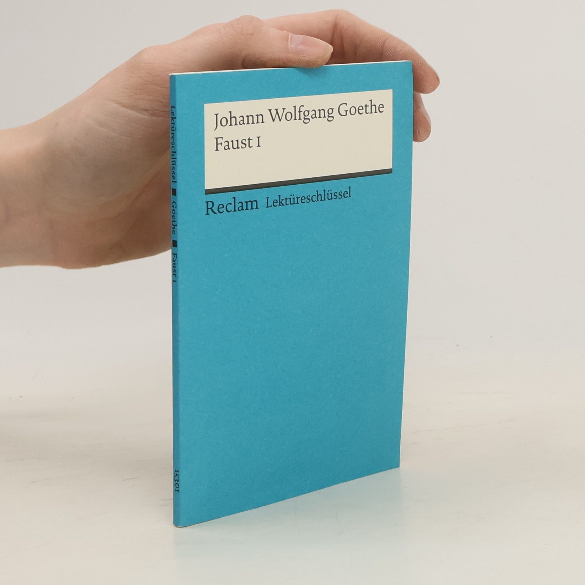 Wolfgang Kröger Johann Wolfgang Goethe : Faust. I