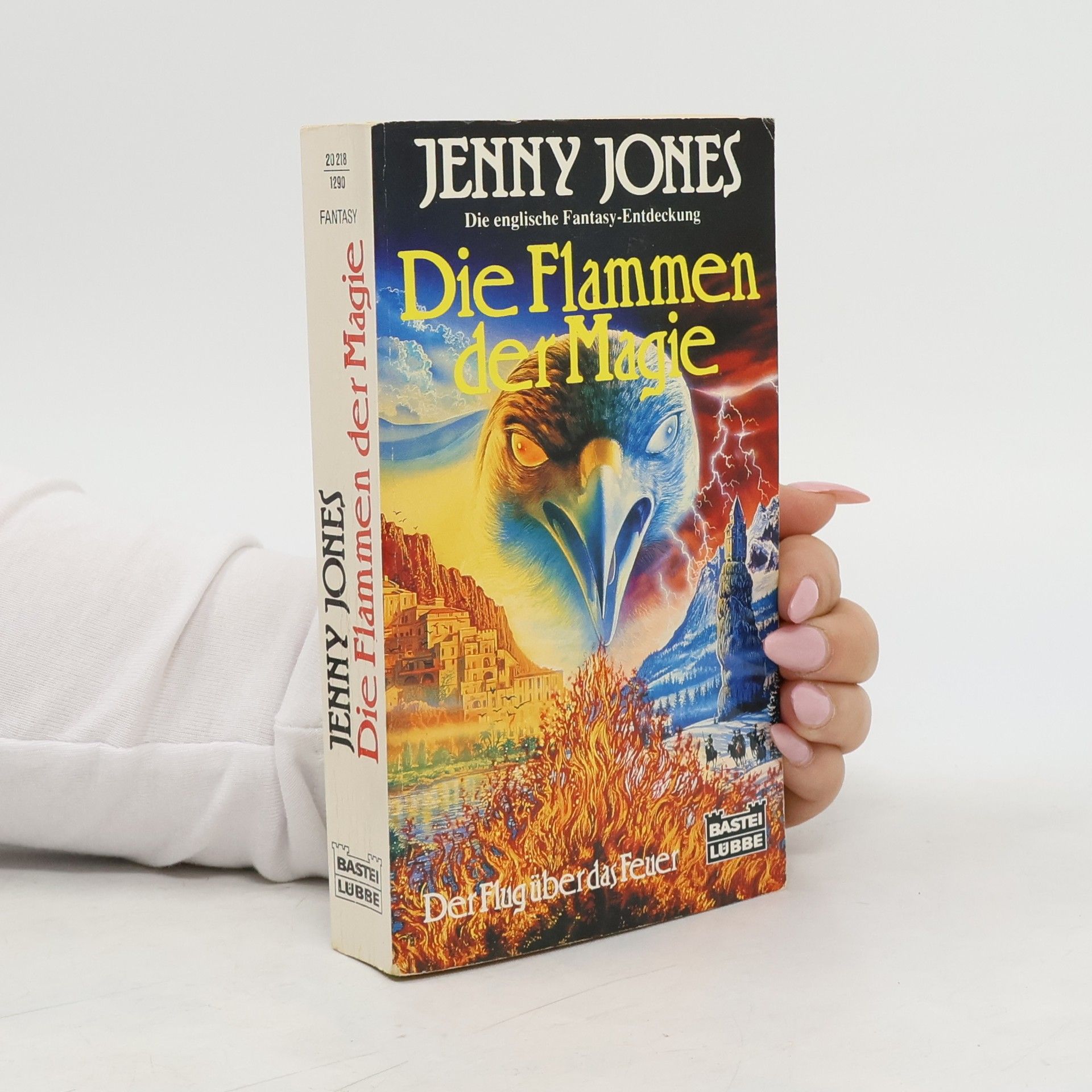 Jenny Jones Die Flammen der Magie. Der Flug über das Feuer. Fantasy-Roman