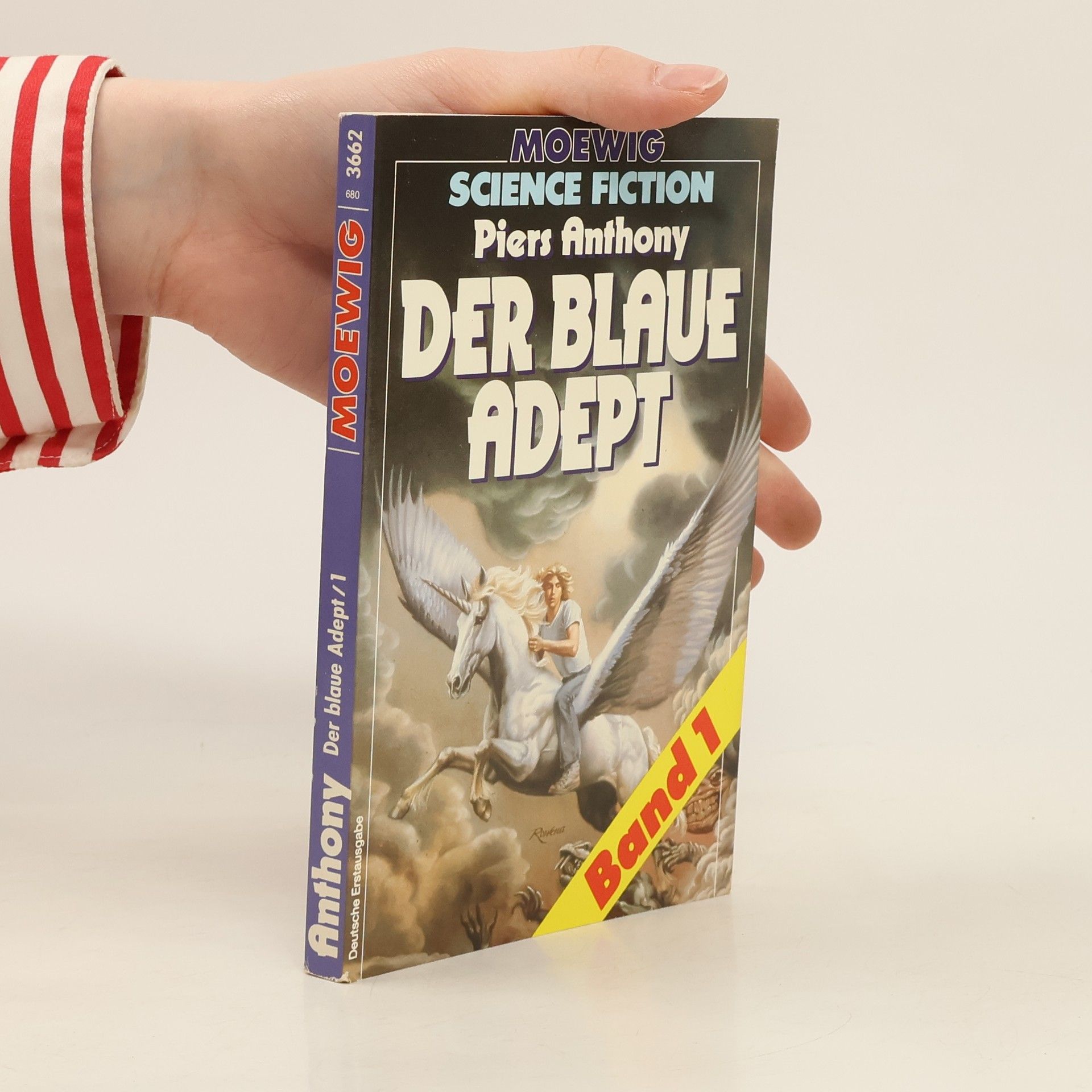 Piers Anthony Der blaue Adept. Bd.1. Science Fiction