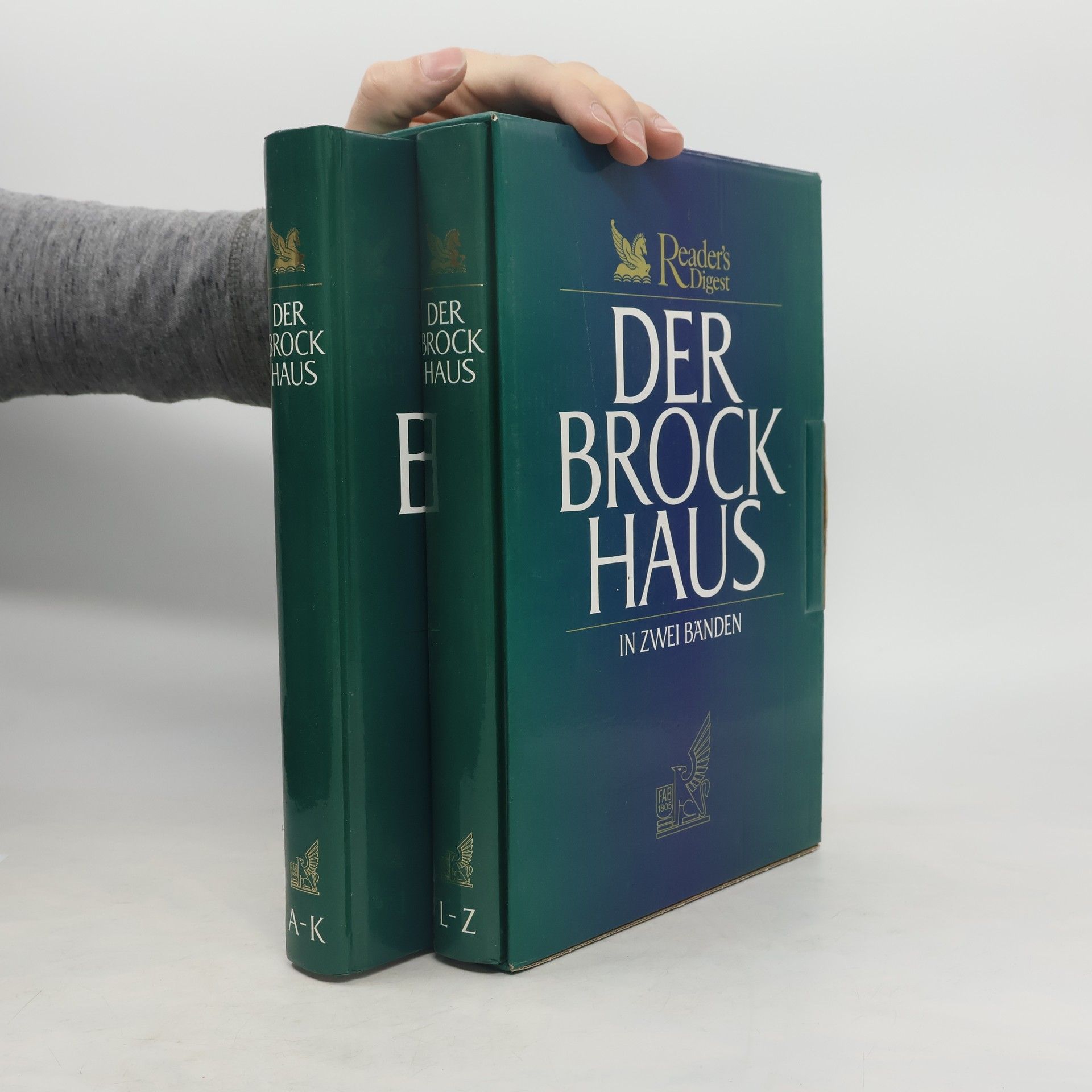 kolektiv Der Brockhaus in zwei Bänden A - Z