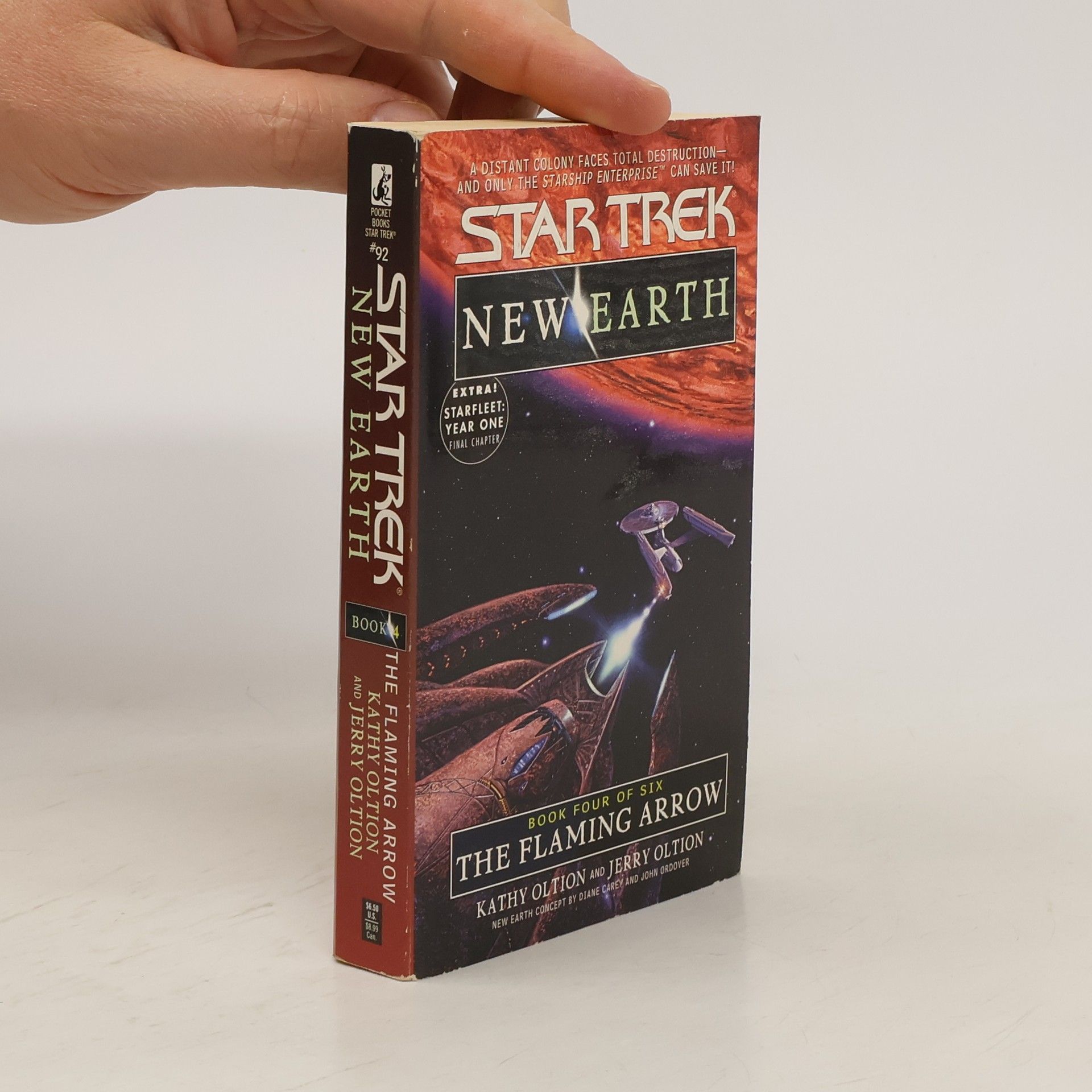 Kathy and Jerry Oltion Star Trek New Earth: The Flaming Arrow