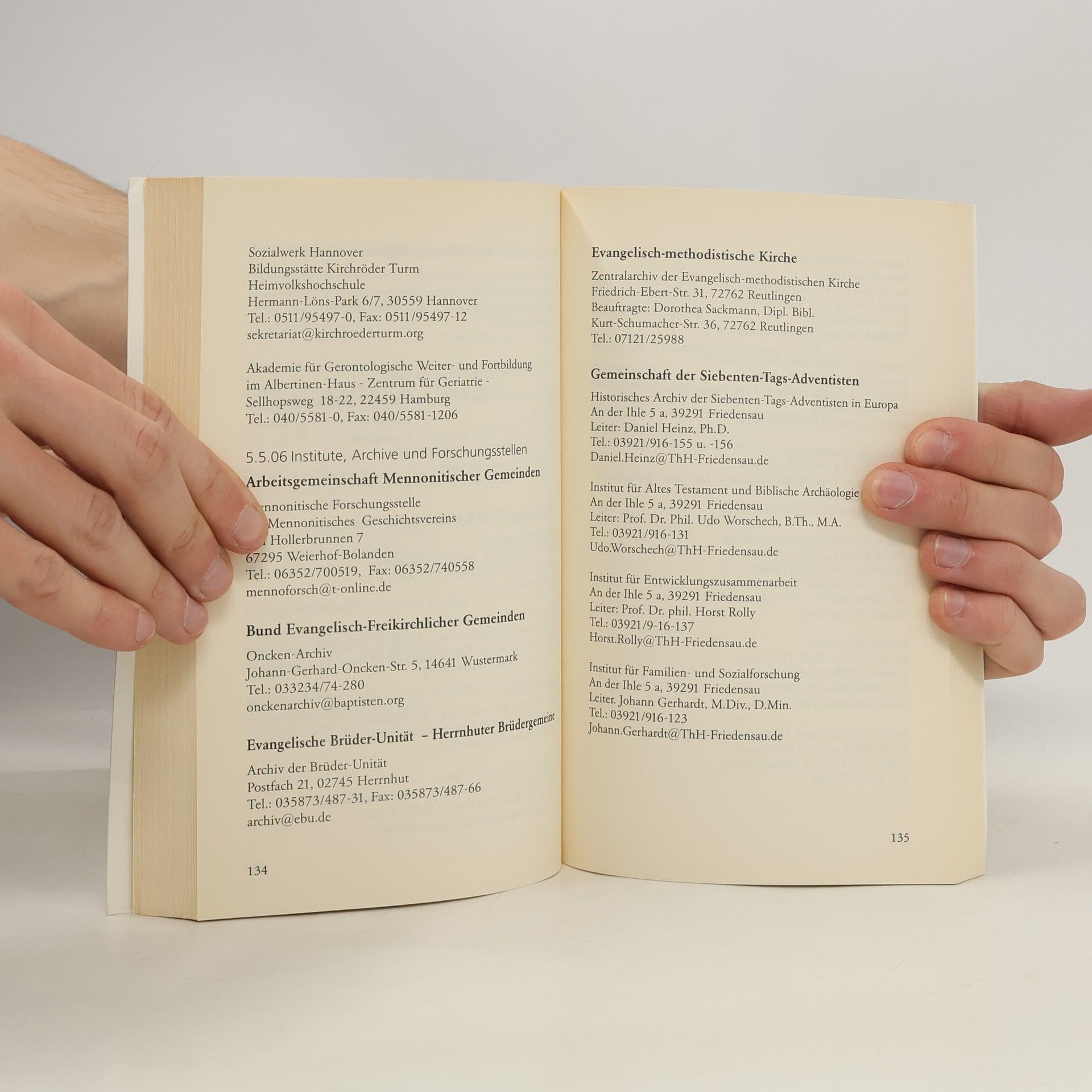 Klaus Peter Voß Freikirchenhandbuch