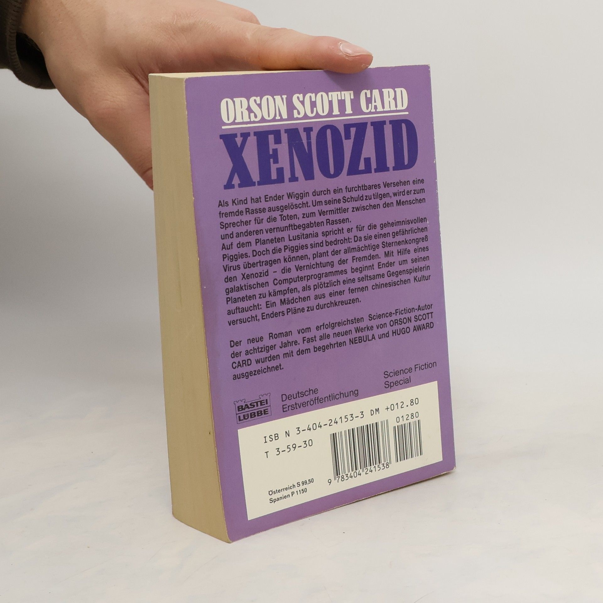 Orson Scott Card Xenozid. Science Fiction Roman