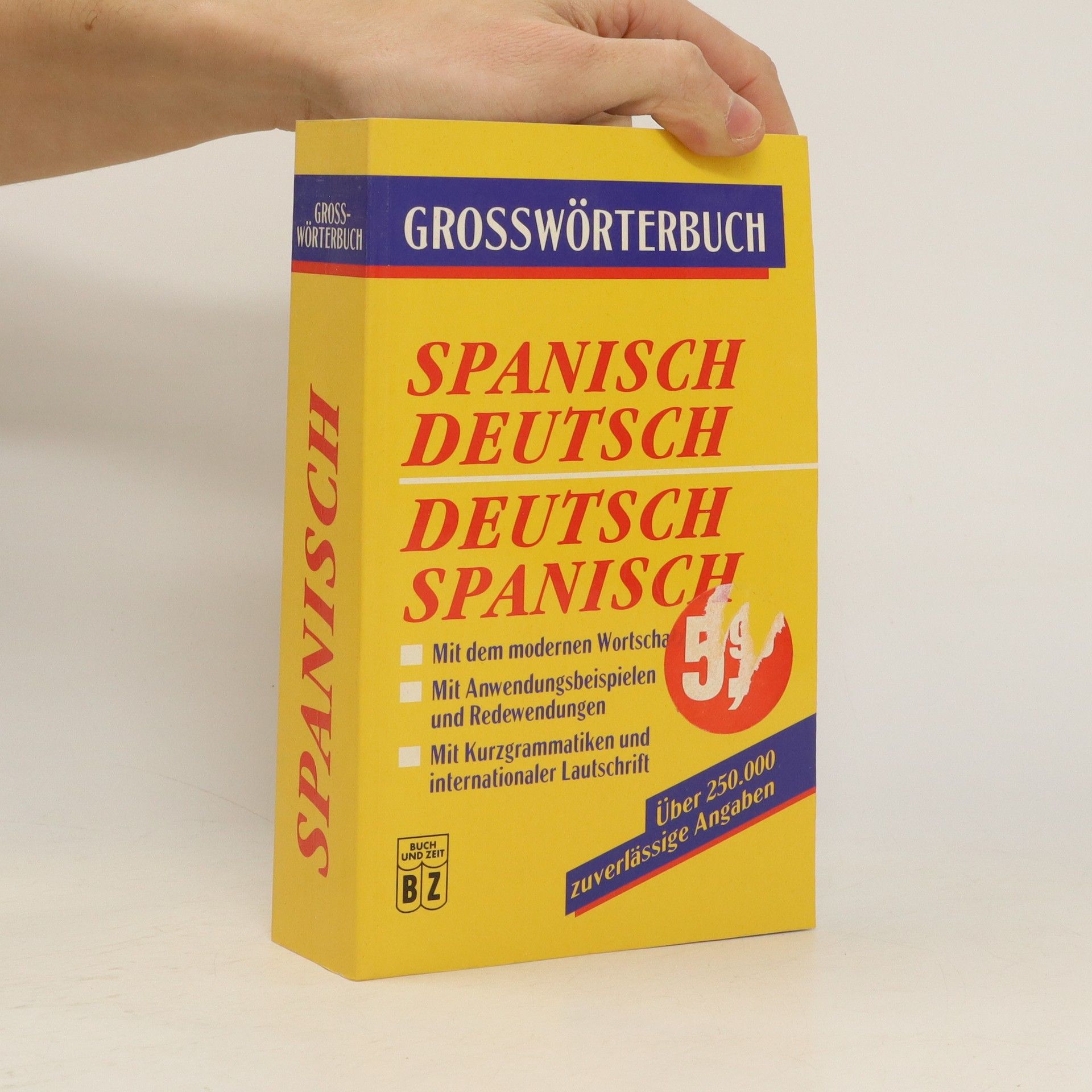 kolektiv Grosswörterbuch Spanisch-Deutsch, Deutsch-Spanisch
