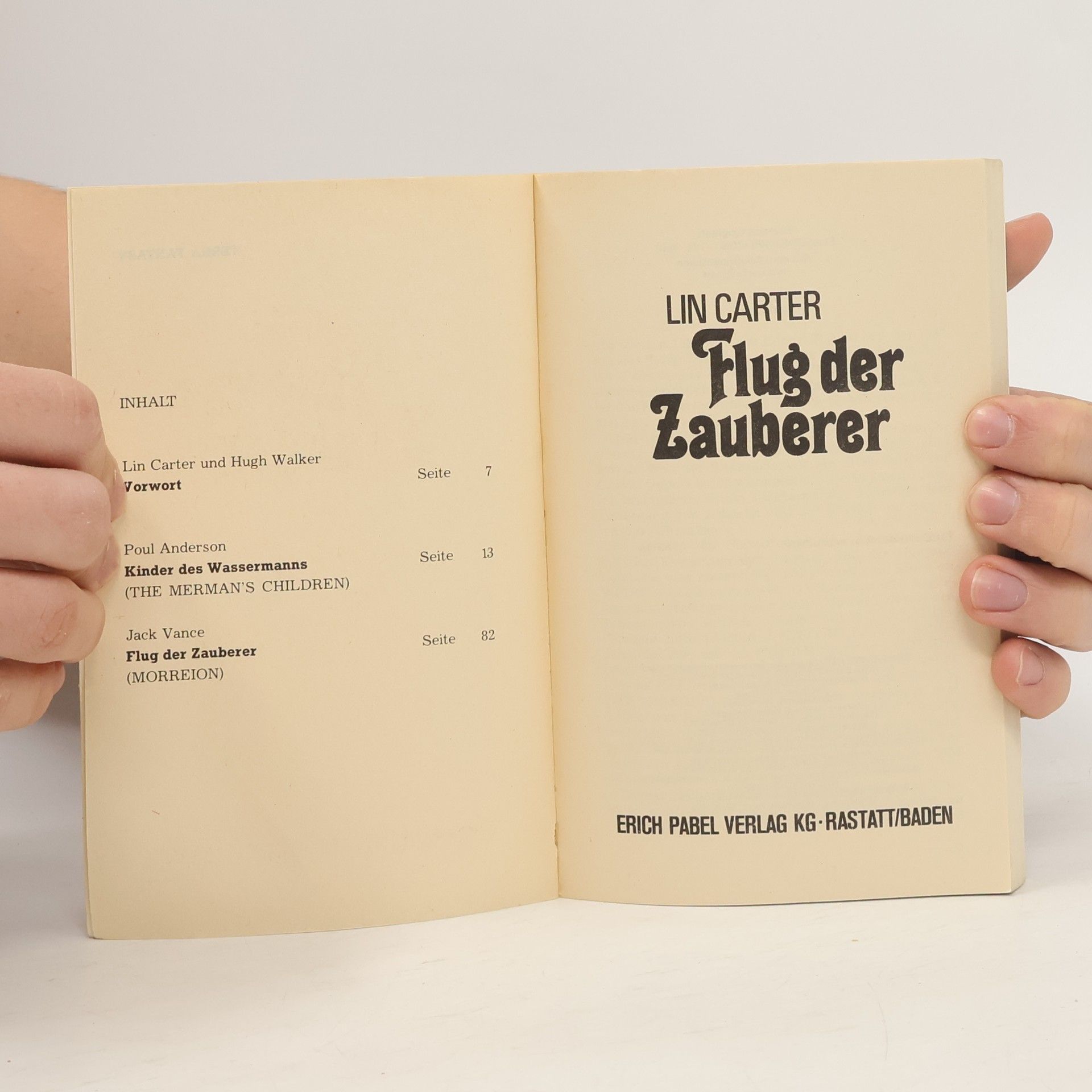 Lin Carter Terra Fantasy 21. Flug der Zauberer