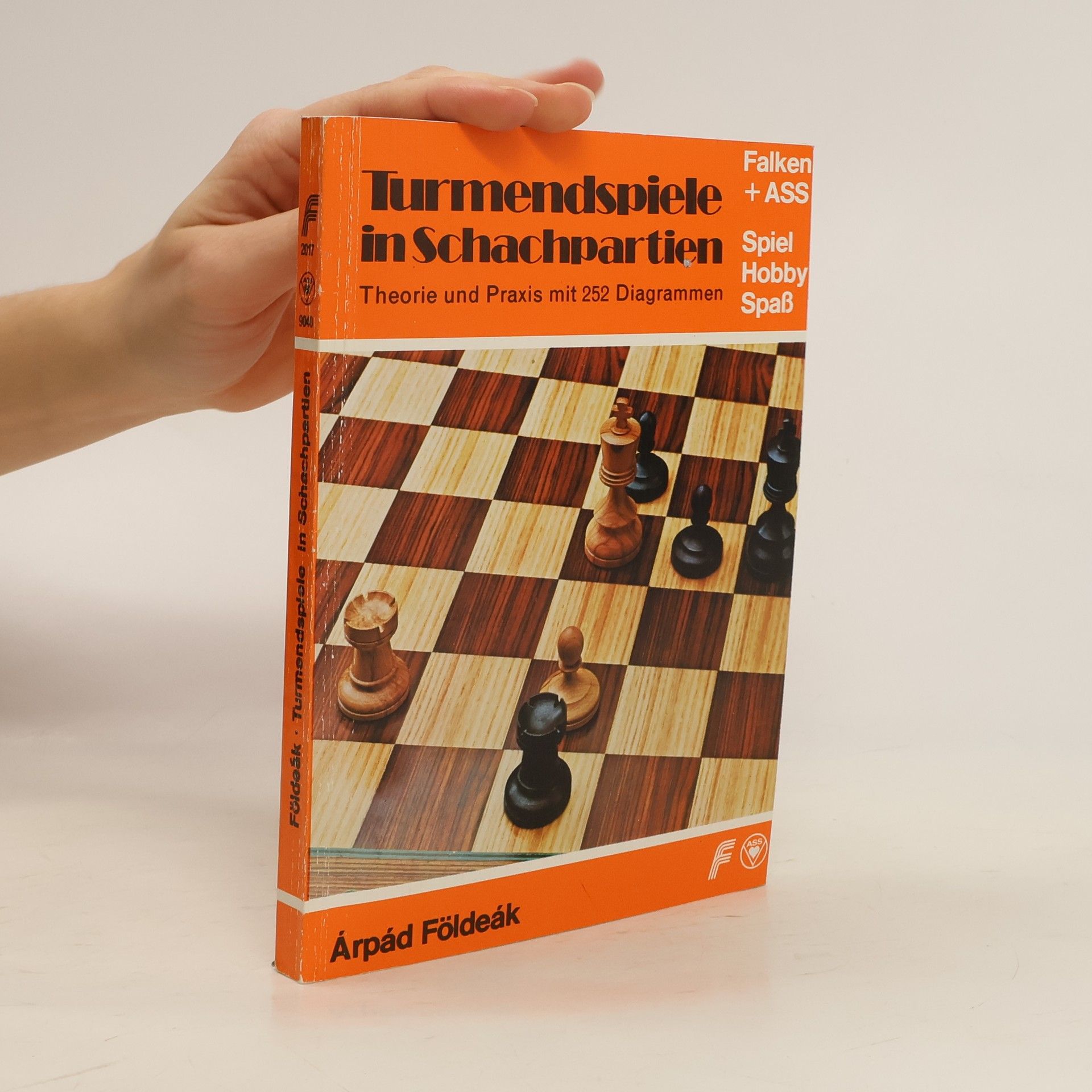 Árpád Földeák Turmendspiele in Schachpartien