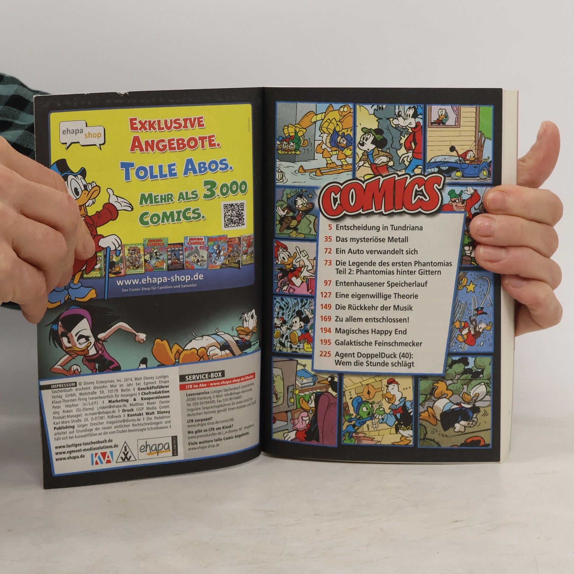 Walt Disney Lustiges Taschenbuch 454. Wem die Stunde schlägt