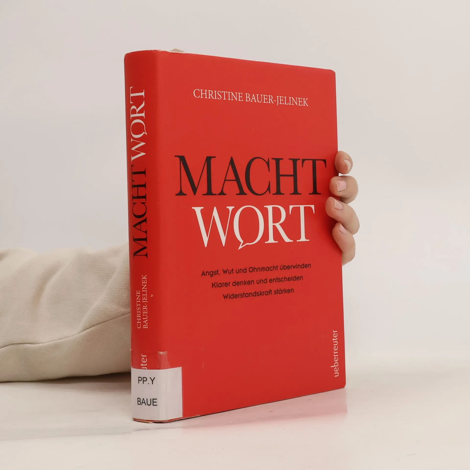 Machtwort | Buch | Hardcover | Christine Bauer-Jelinek